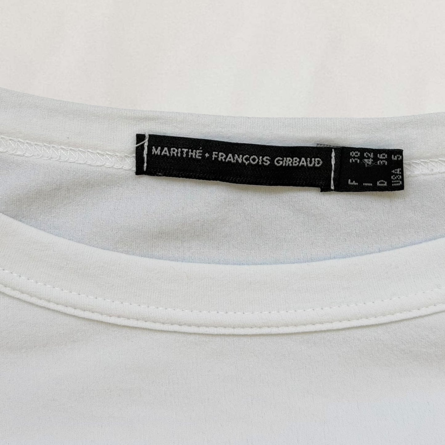 Marithé + François Girbaud 3/4 length sleeve top