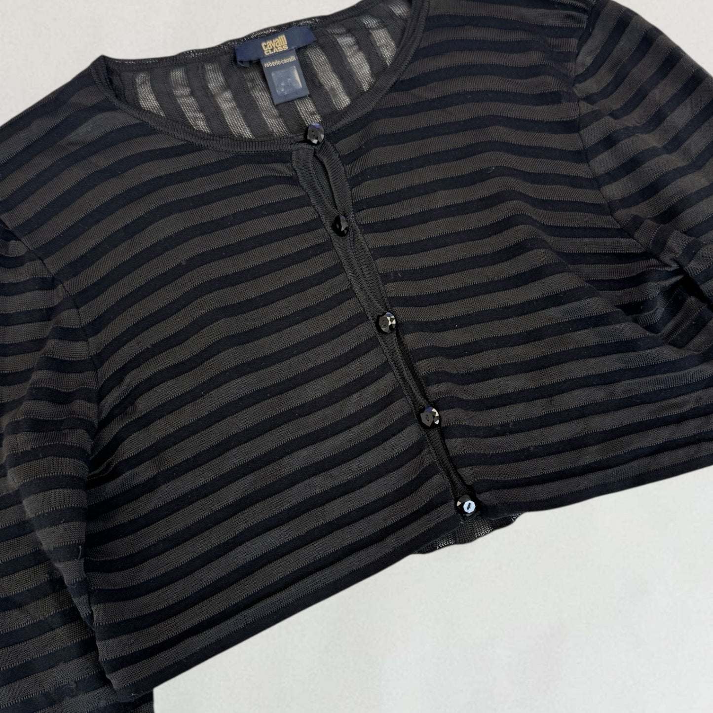 Roberto Cavalli striped cardigan