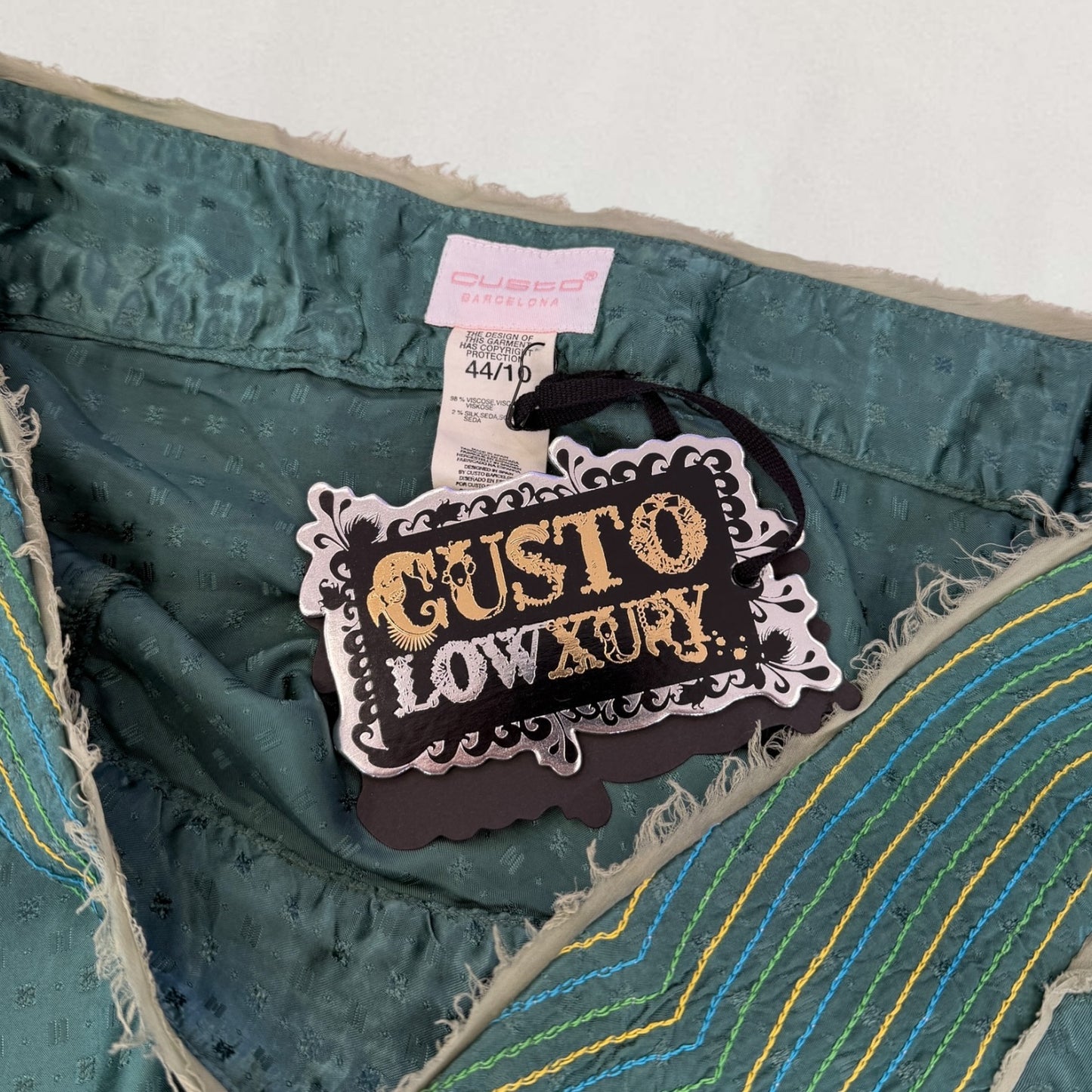 Custo Barcelona satin skirt