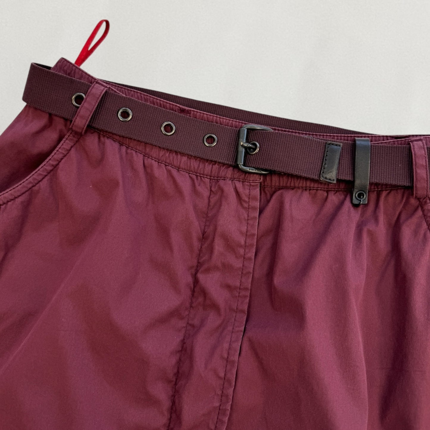 Prada mini skirt