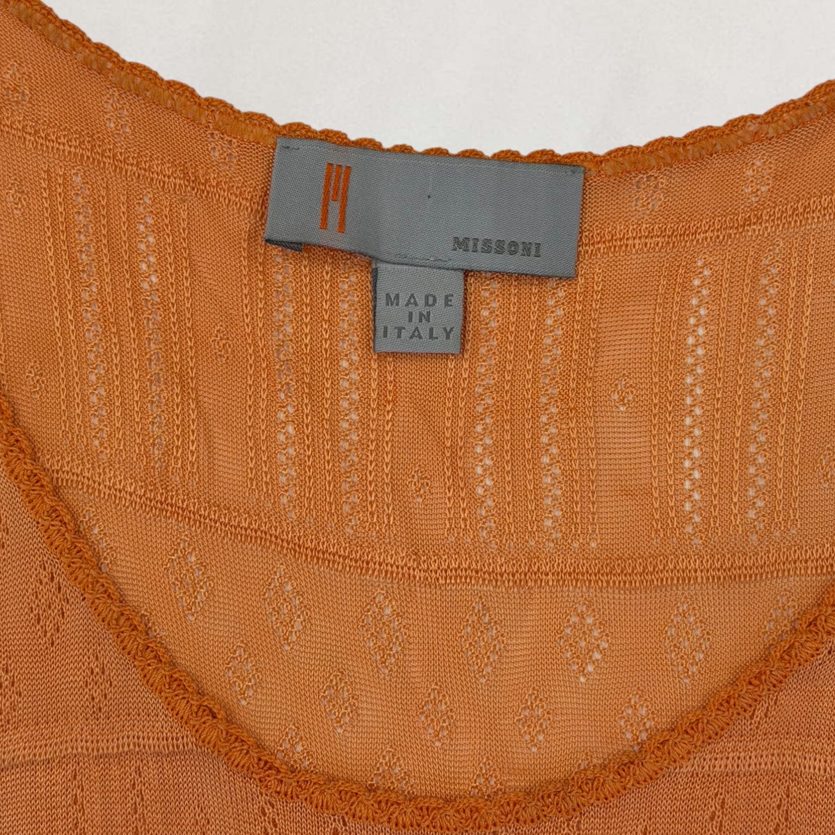 Missoni knitted vest
