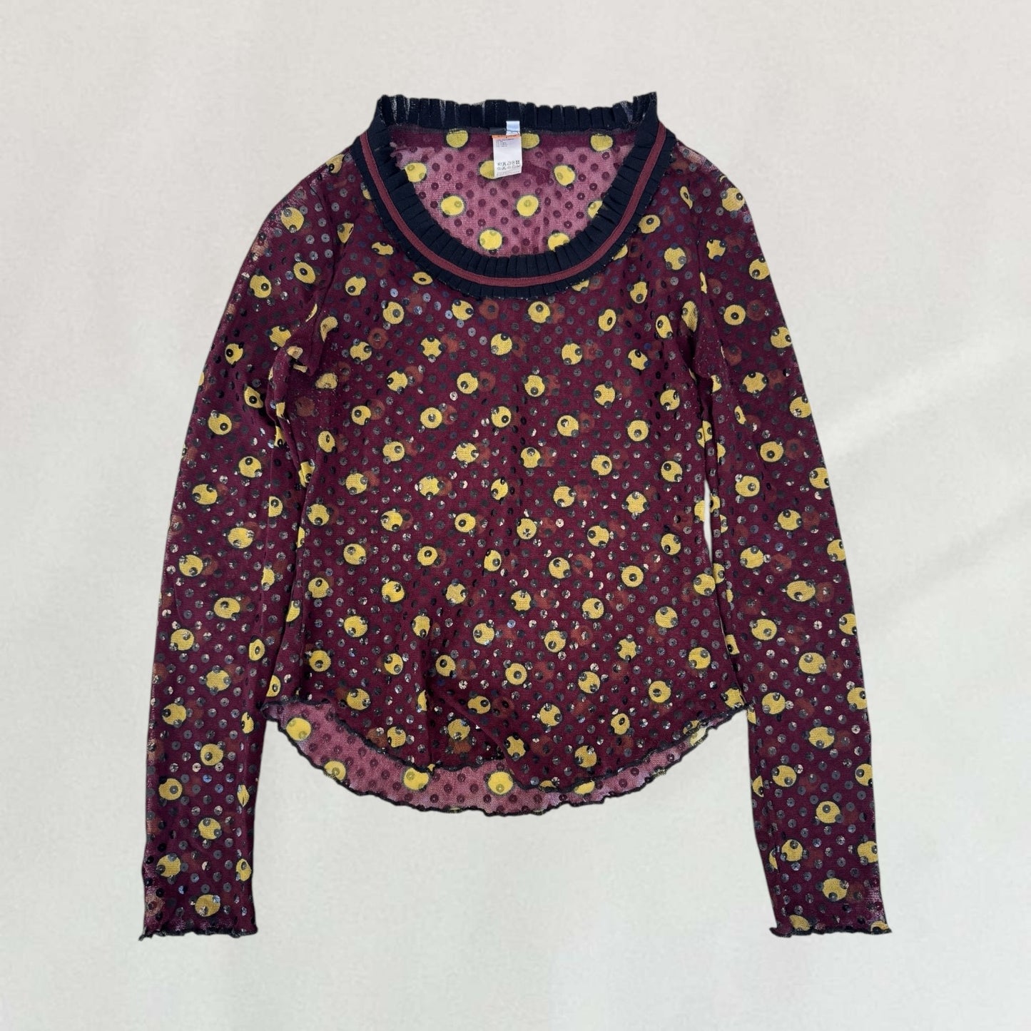 Jean-Paul Gaultier polka dot top