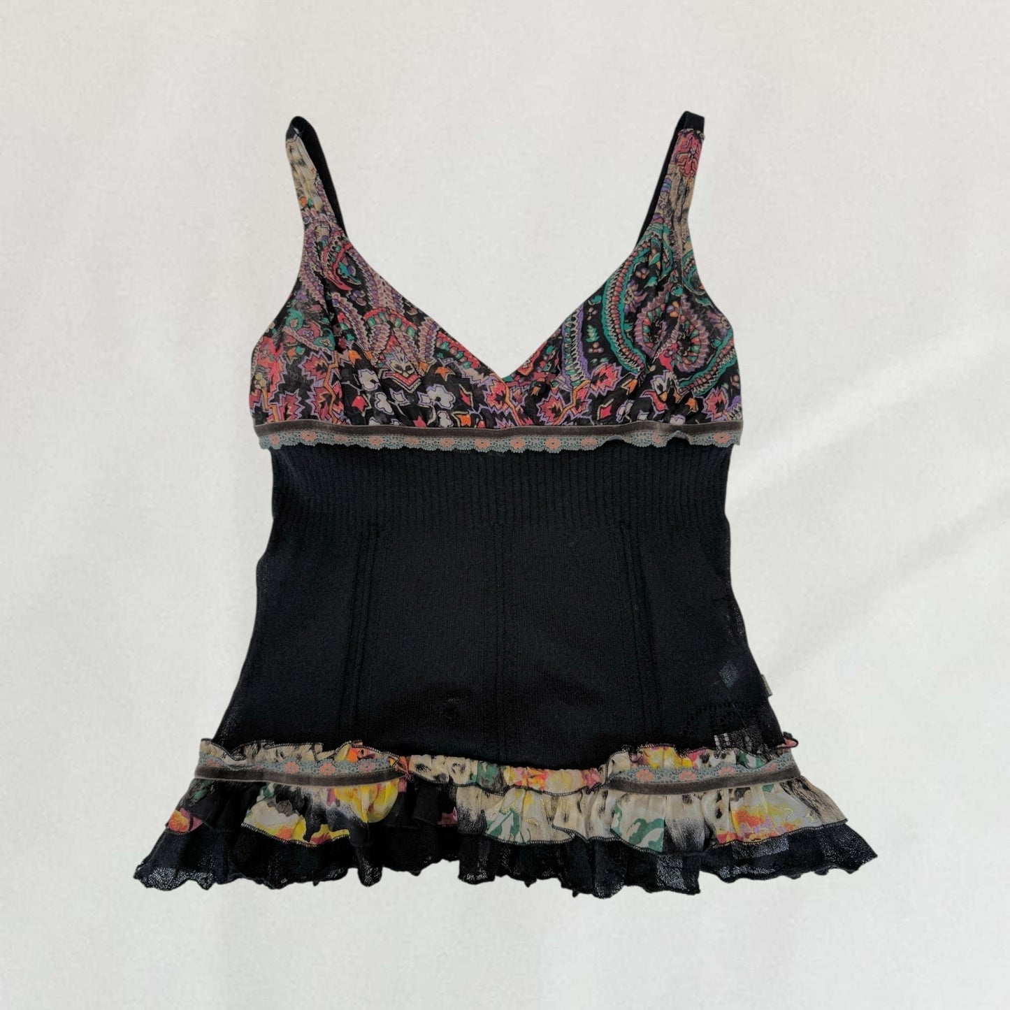 Roberto Cavalli knitted cami