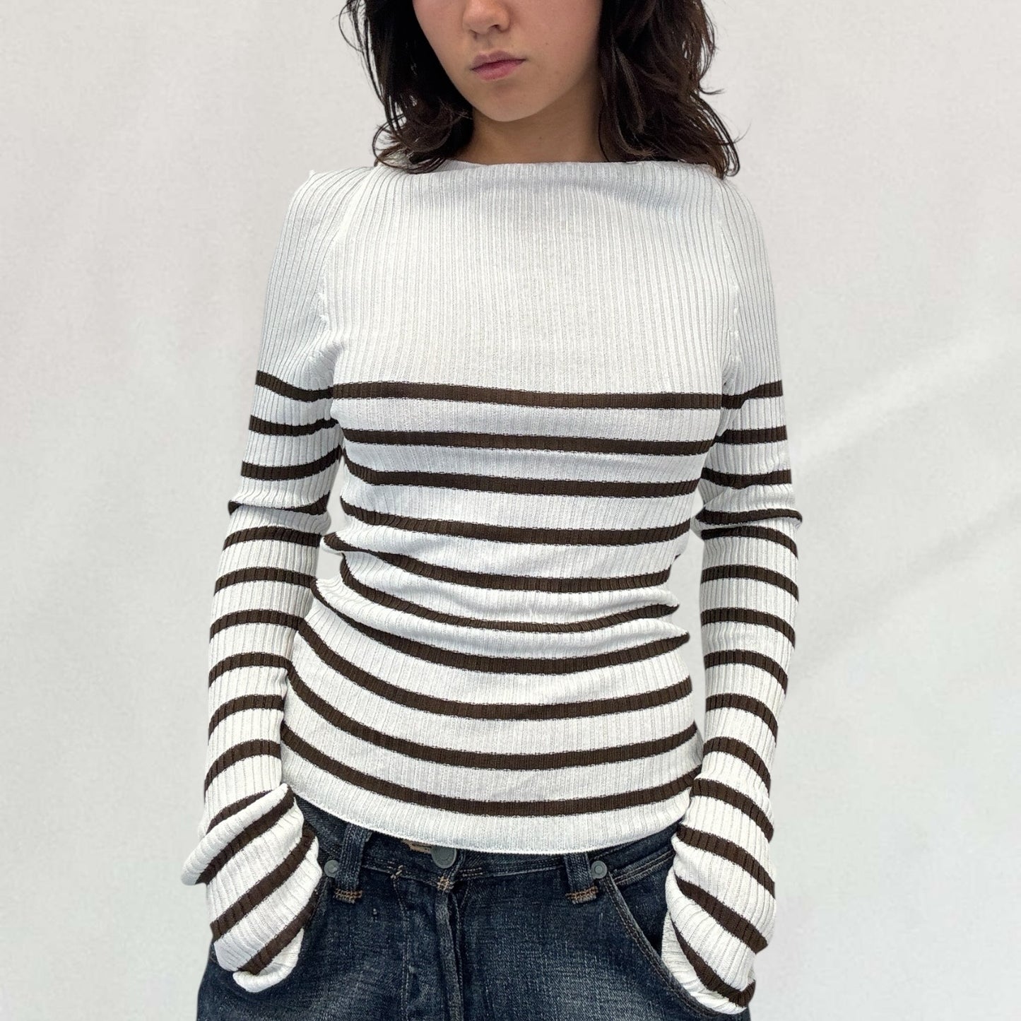 Jean Paul Gaultier striped top