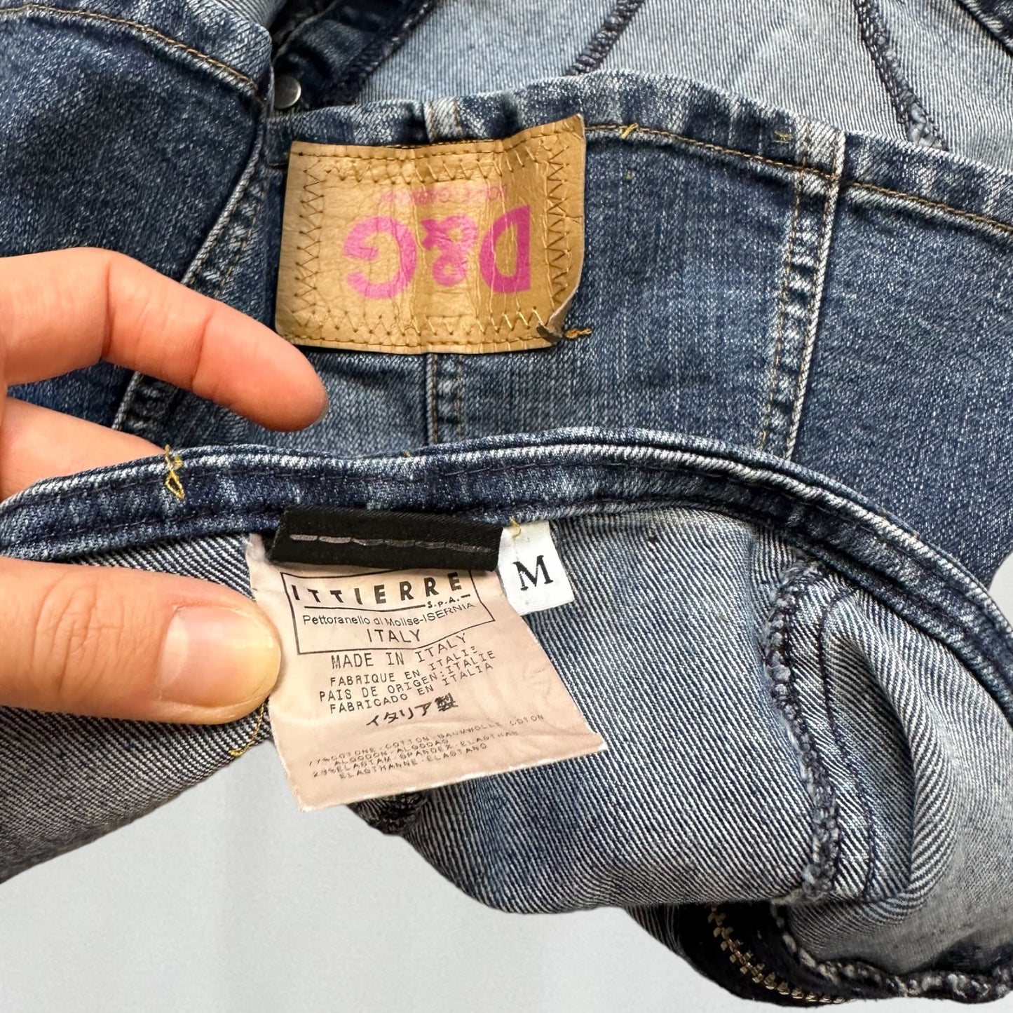 Dolce & Gabbana denim bandeau