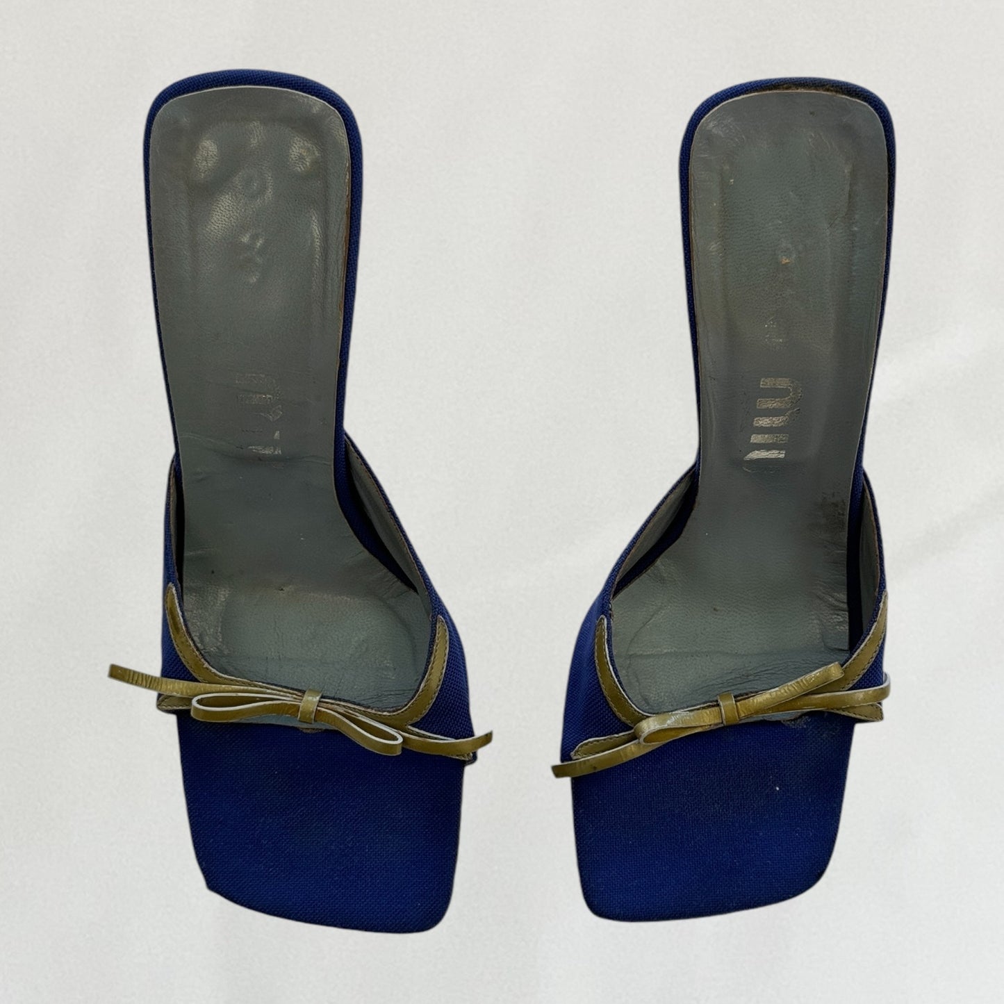 Prada bow heels