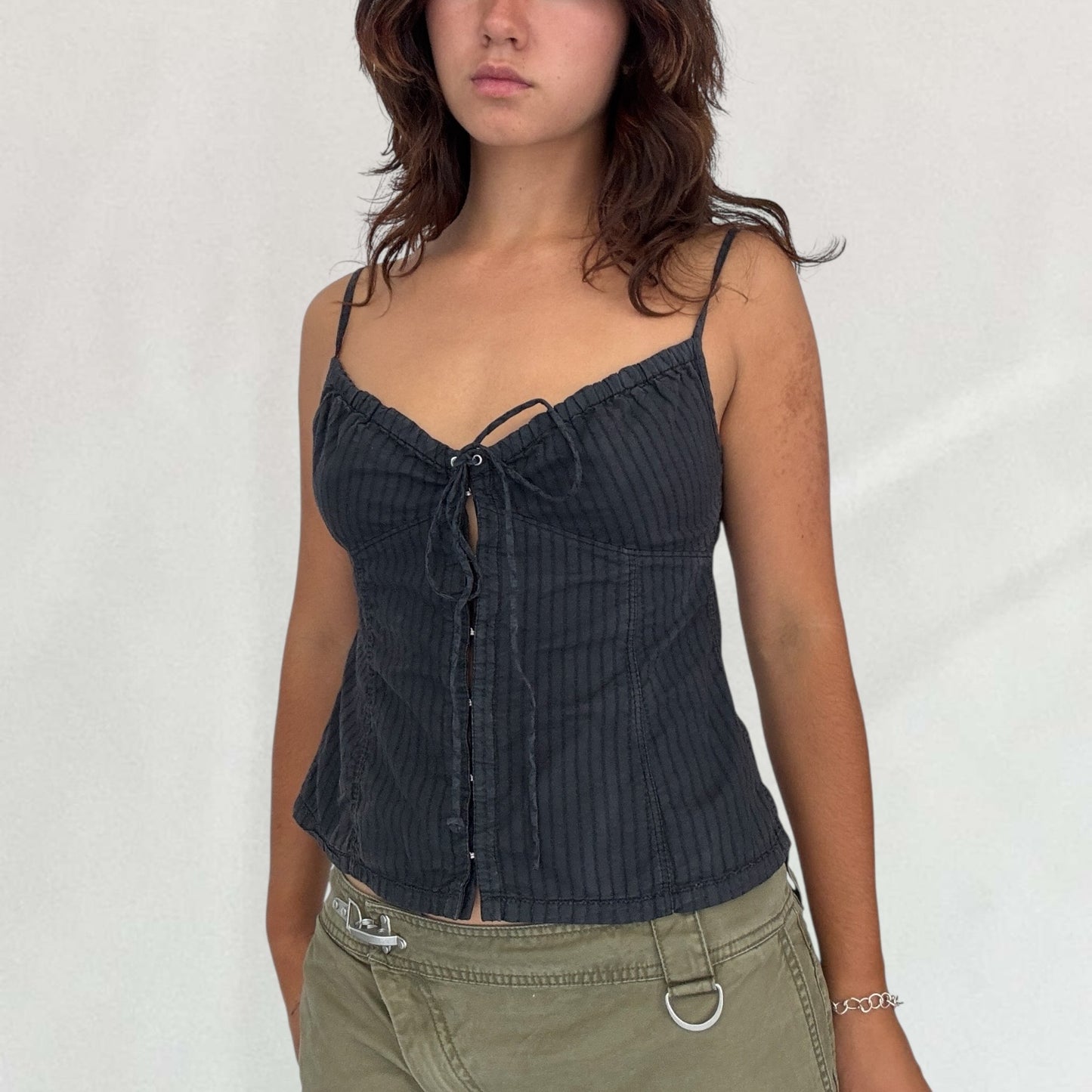 Miu Miu pinstripe cami
