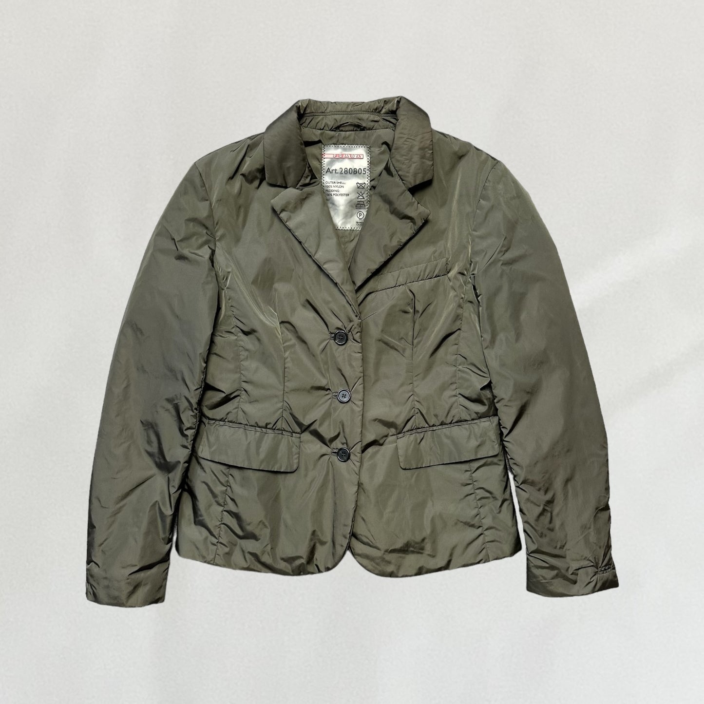 Prada nylon suit jacket