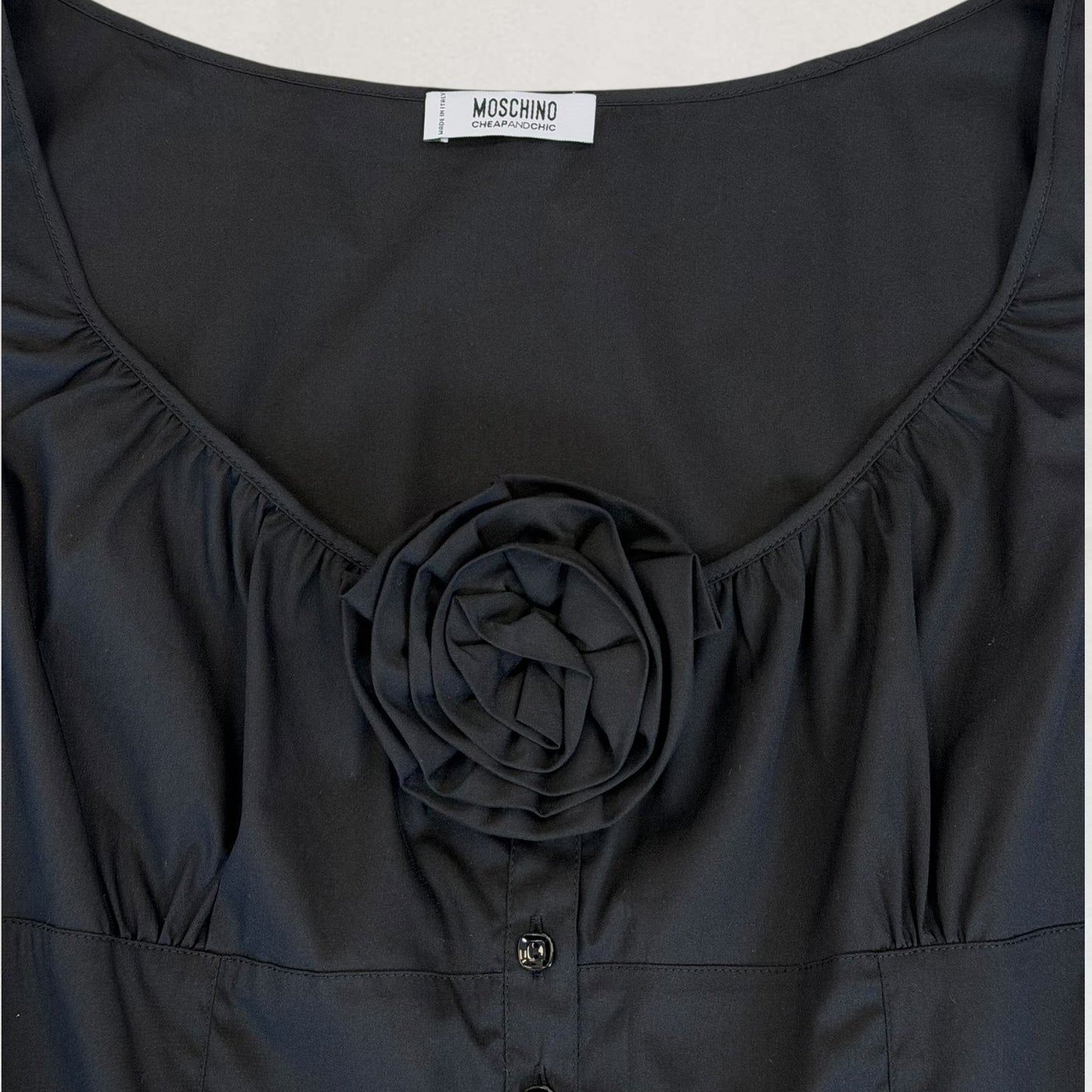 Moschino pleated blouse