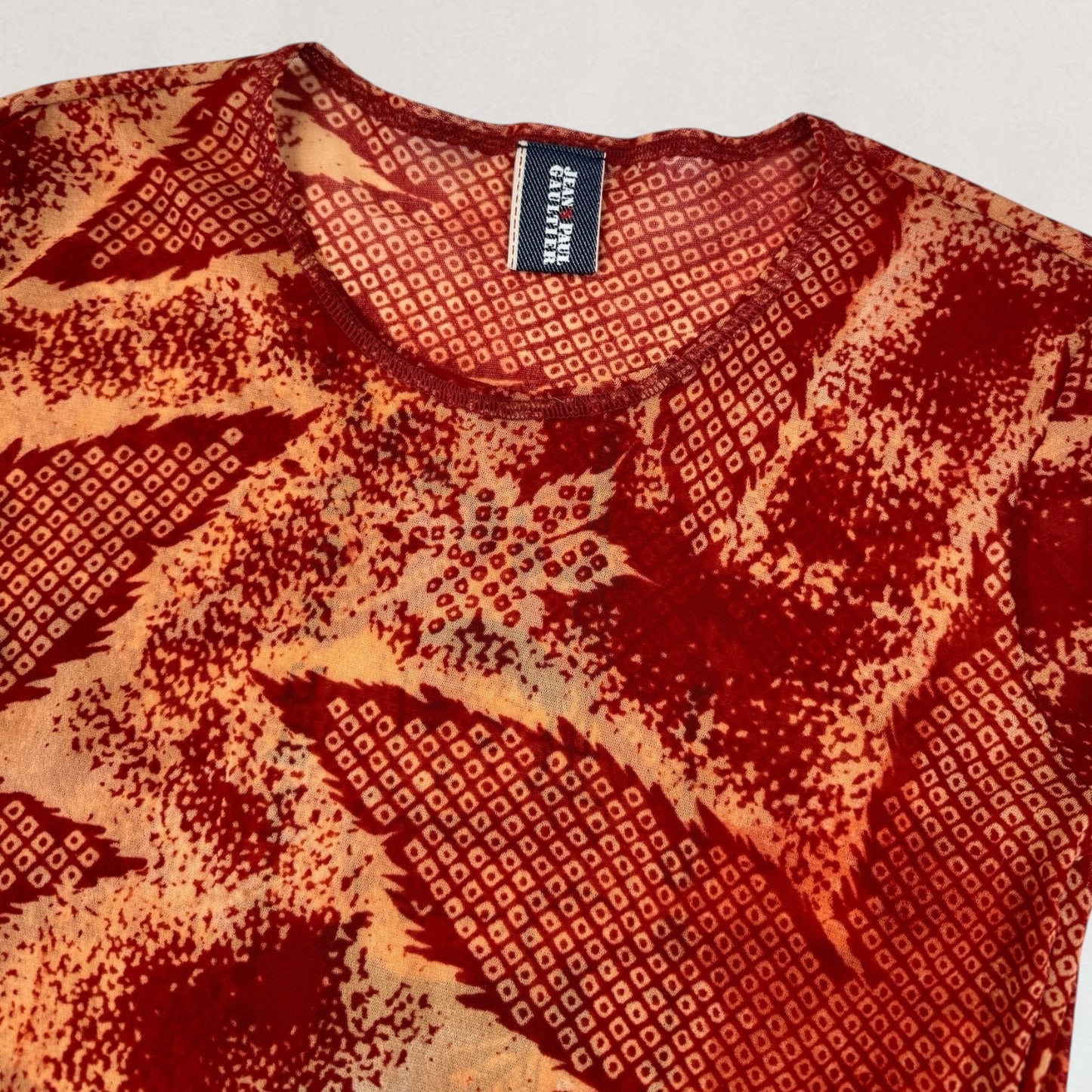 Jean Paul Gaultier autumn leaf T-shirt