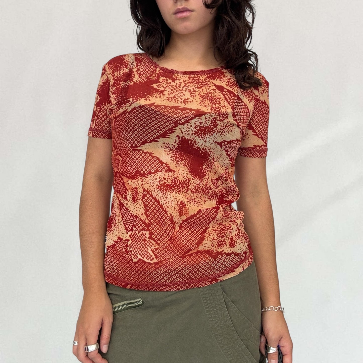 Jean Paul Gaultier autumn leaf T-shirt