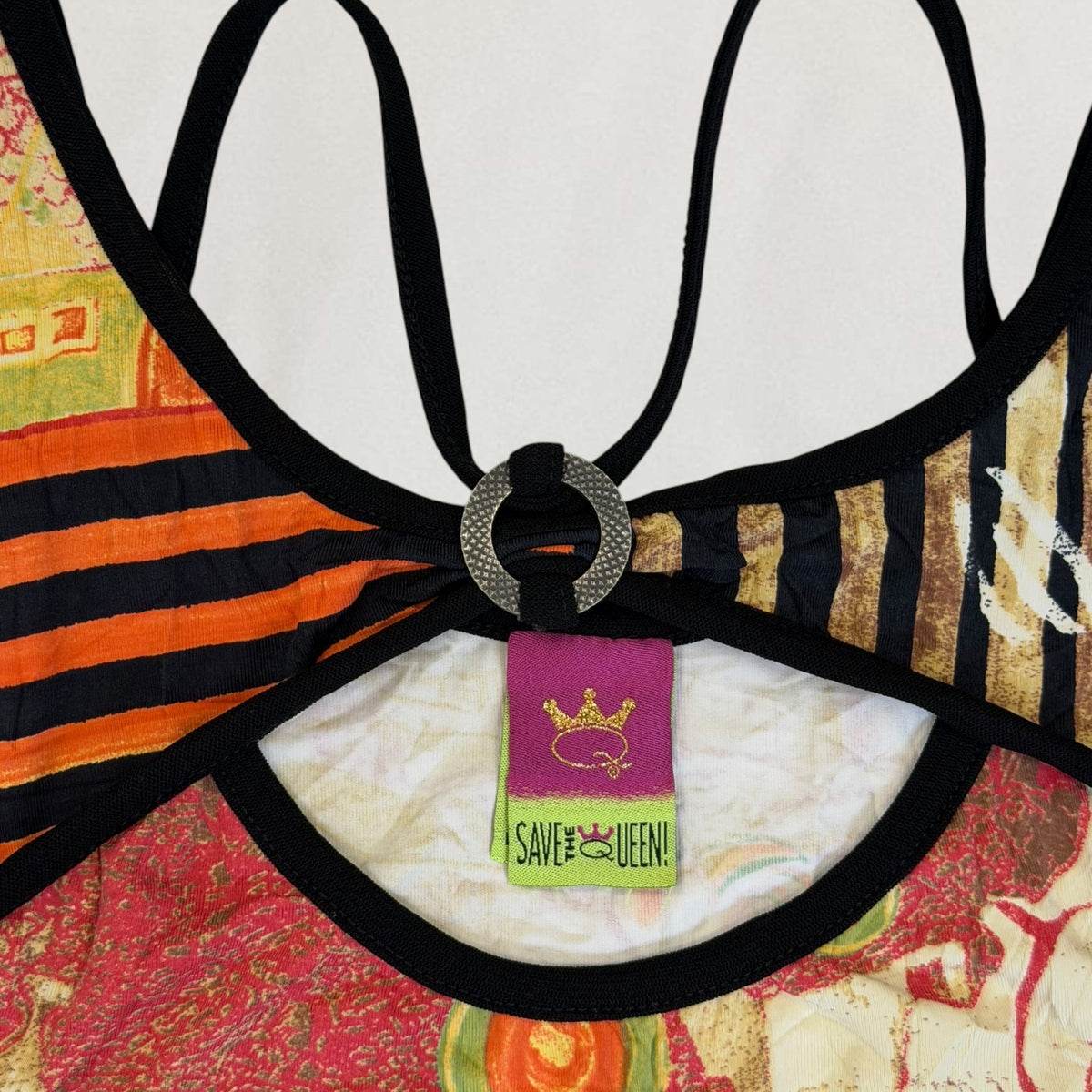 Save The Queen graphic vest