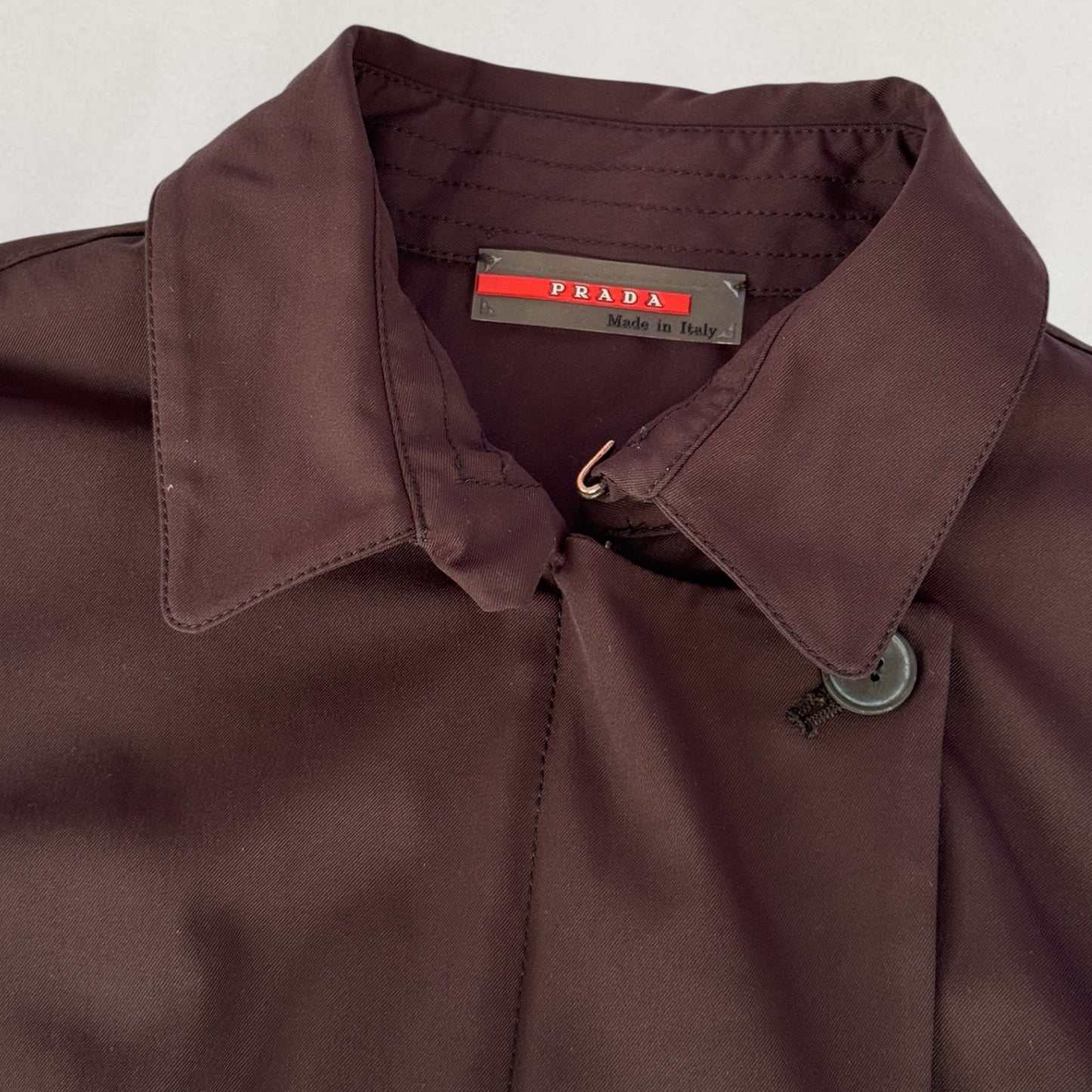 Prada asymmetric jacket