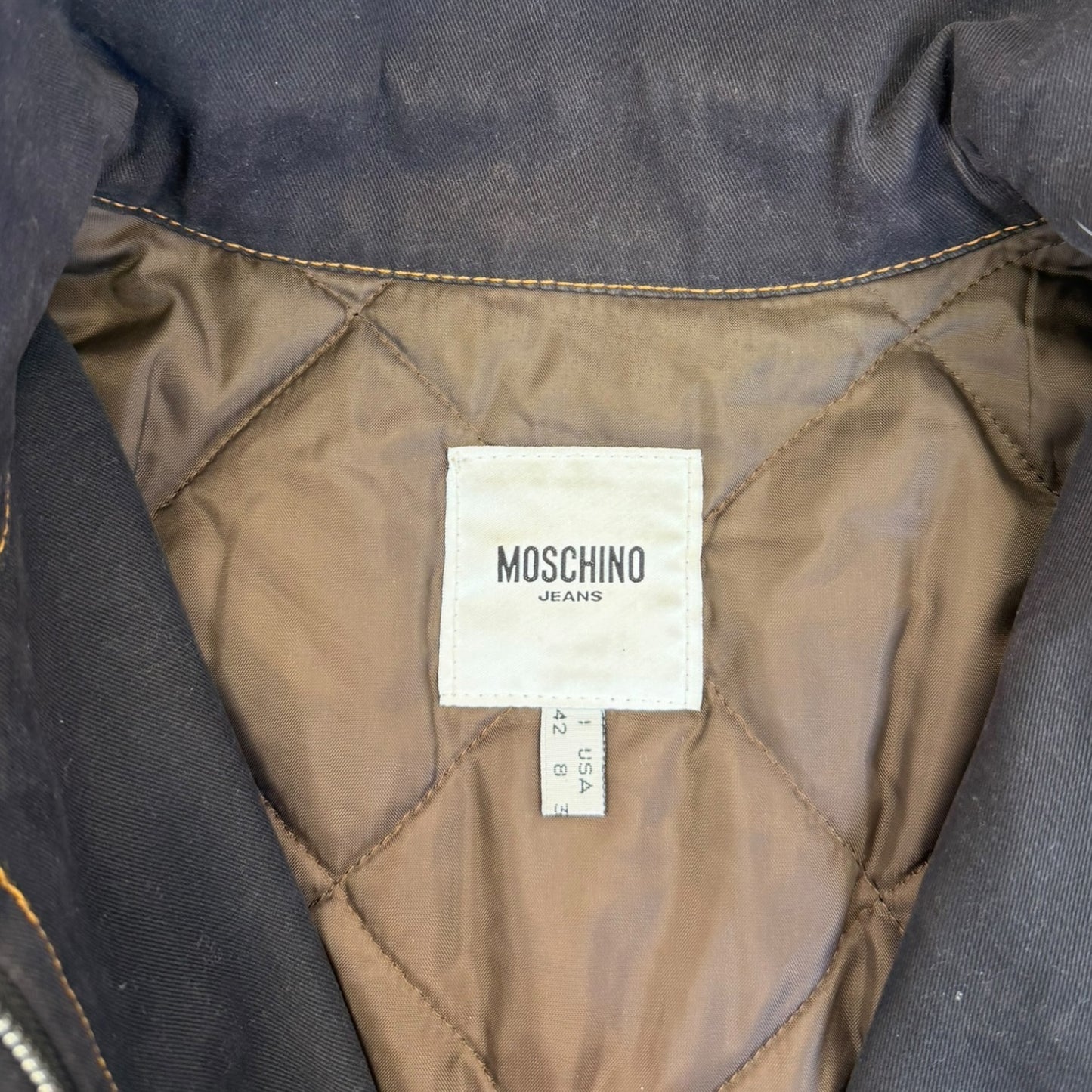 Moschino button detail jacket