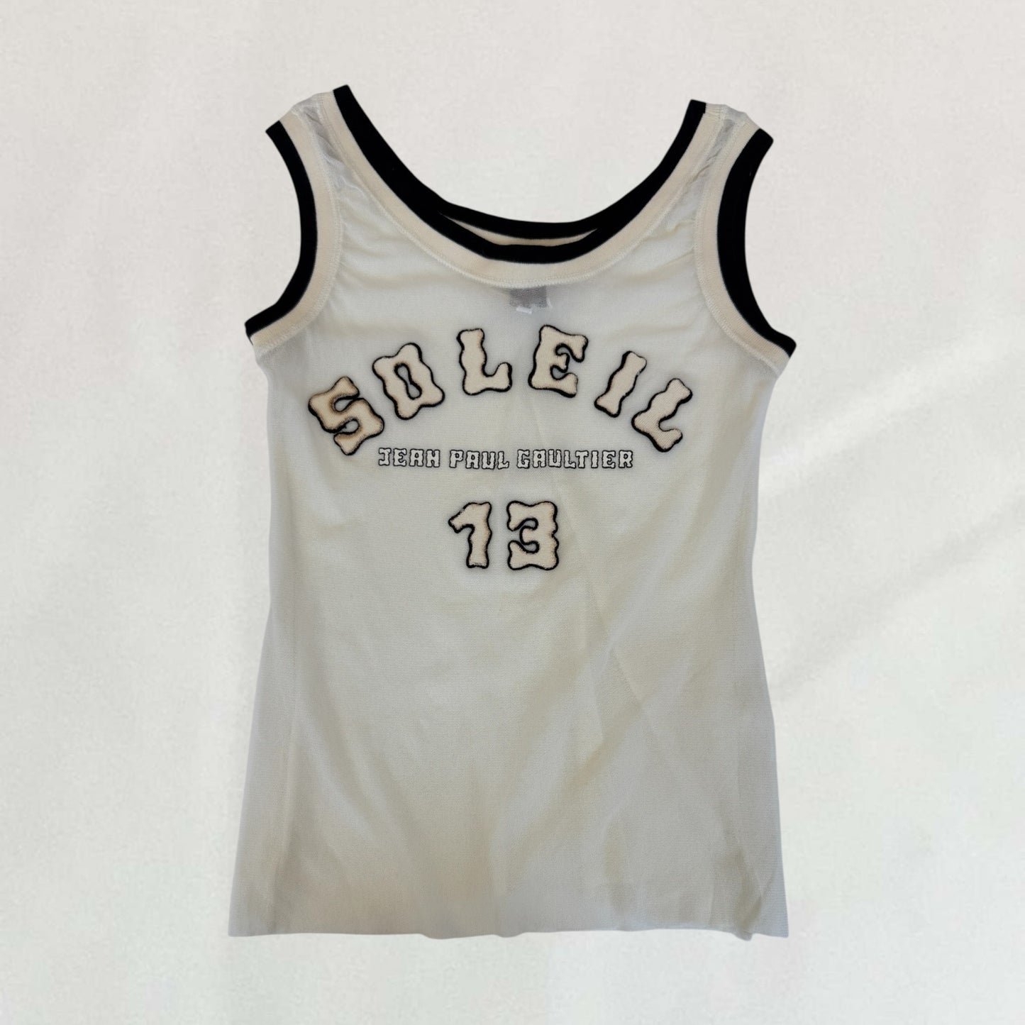 Jean Paul Gaultier mesh tank