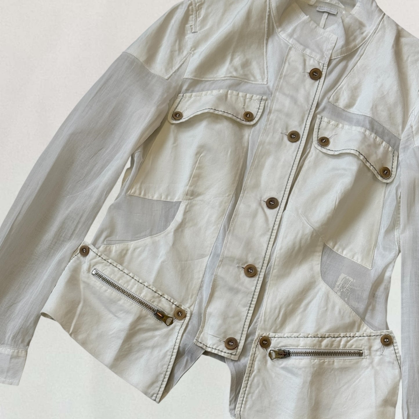 Marithé + François Girbaud button up jacket