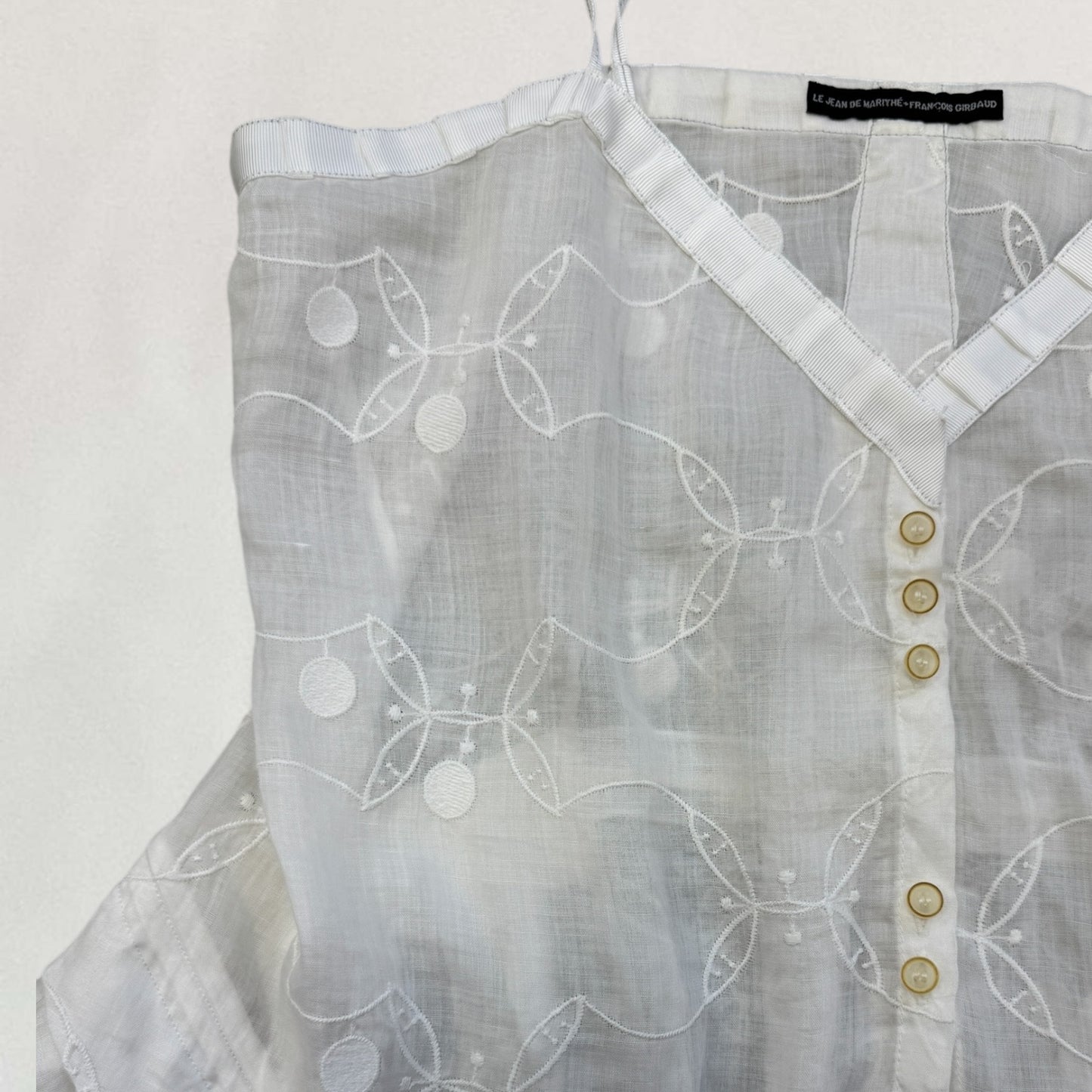 Marithé + François Girbaud button-up blouse
