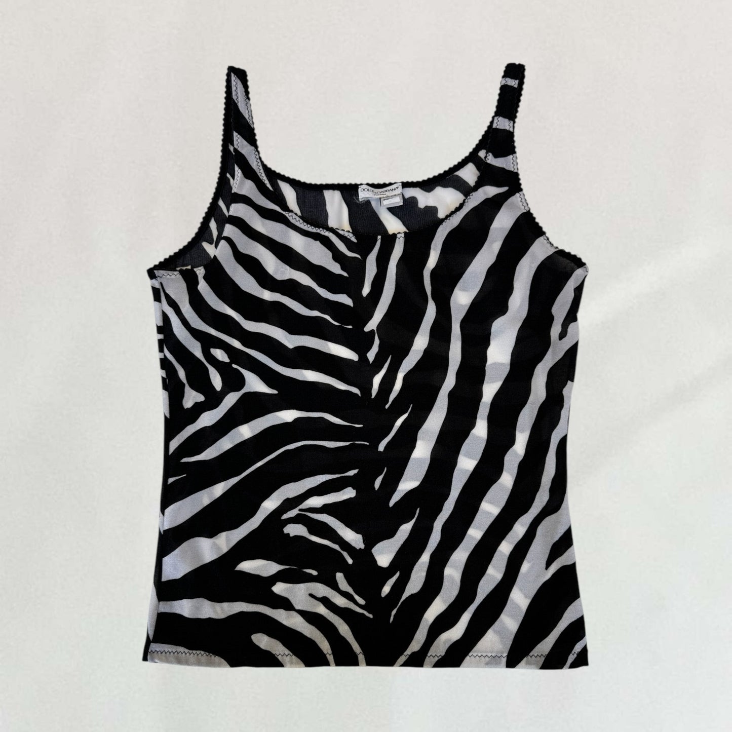 Dolce & Gabbana zebra print top