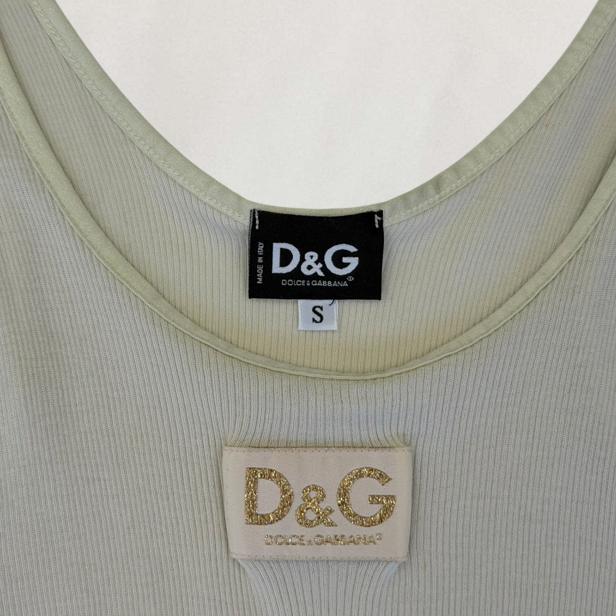 Dolce & Gabbana semi sheer tank