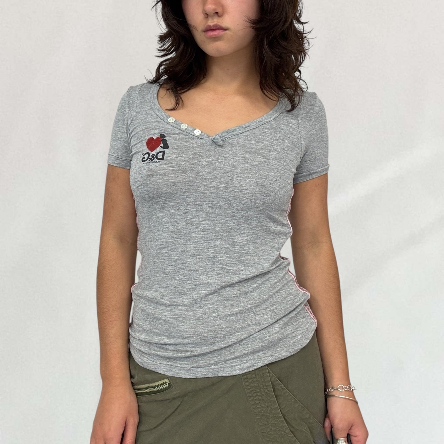Dolce & Gabbana V-neck T-shirt
