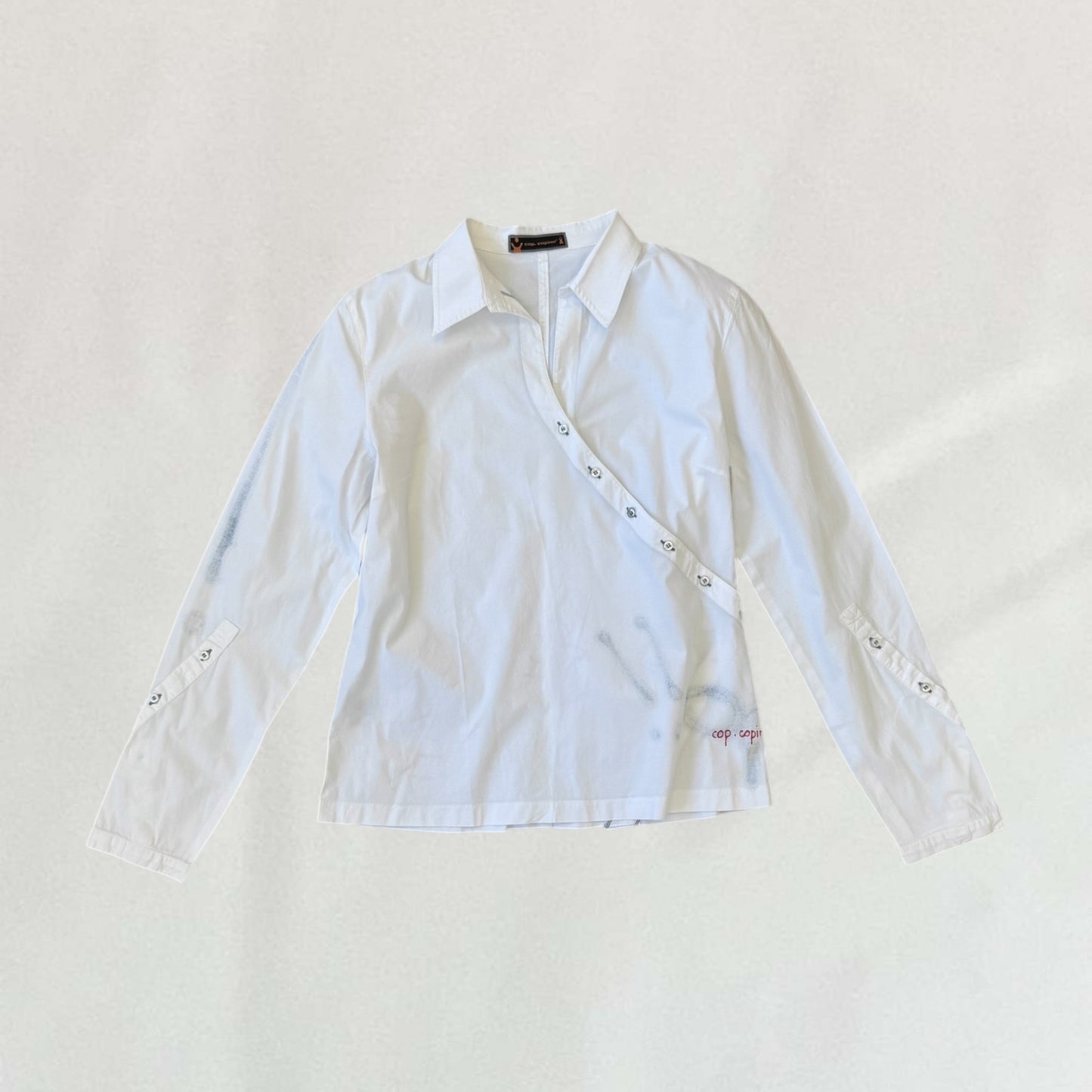 Cop Copine asymmetric shirt