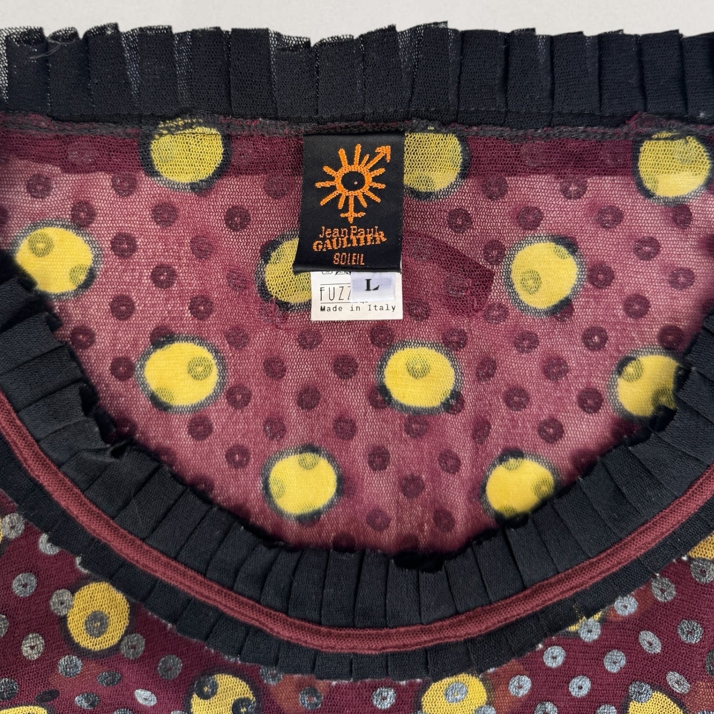 Jean-Paul Gaultier polka dot top