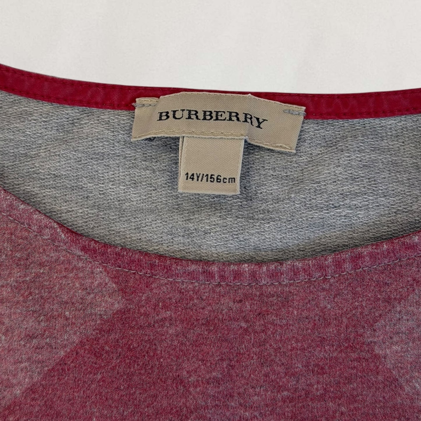 Burberry long sleeve top