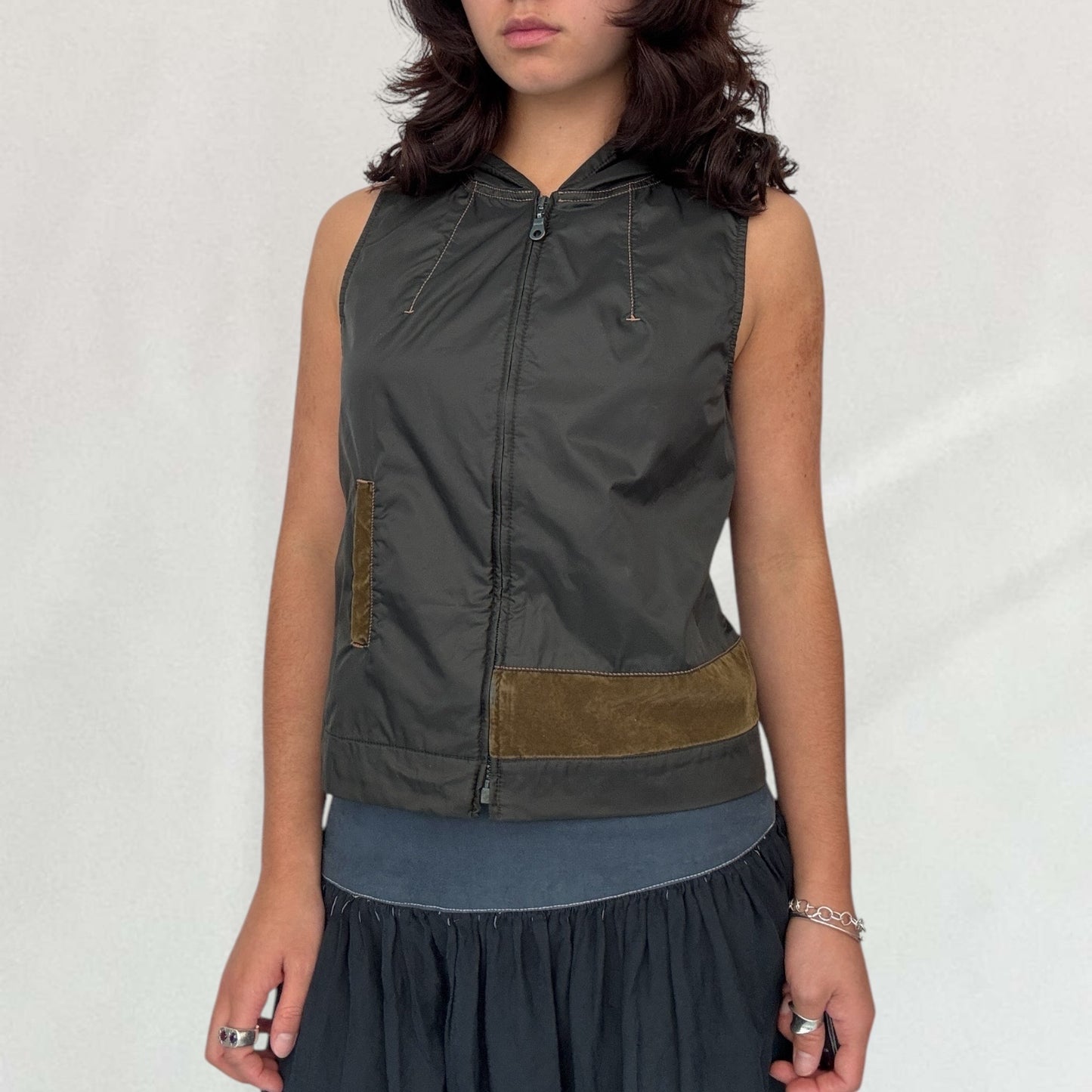 Cop Copine hooded vest