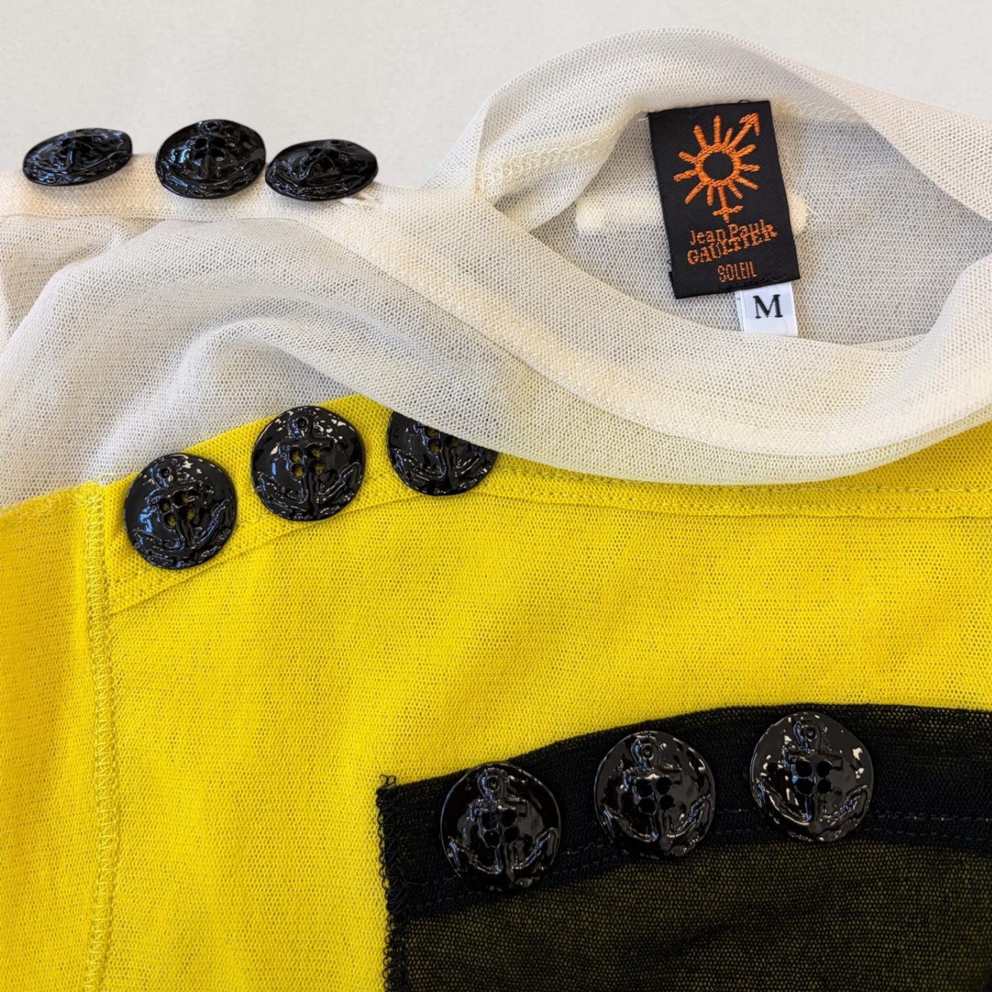 Jean Paul Gaultier mesh top