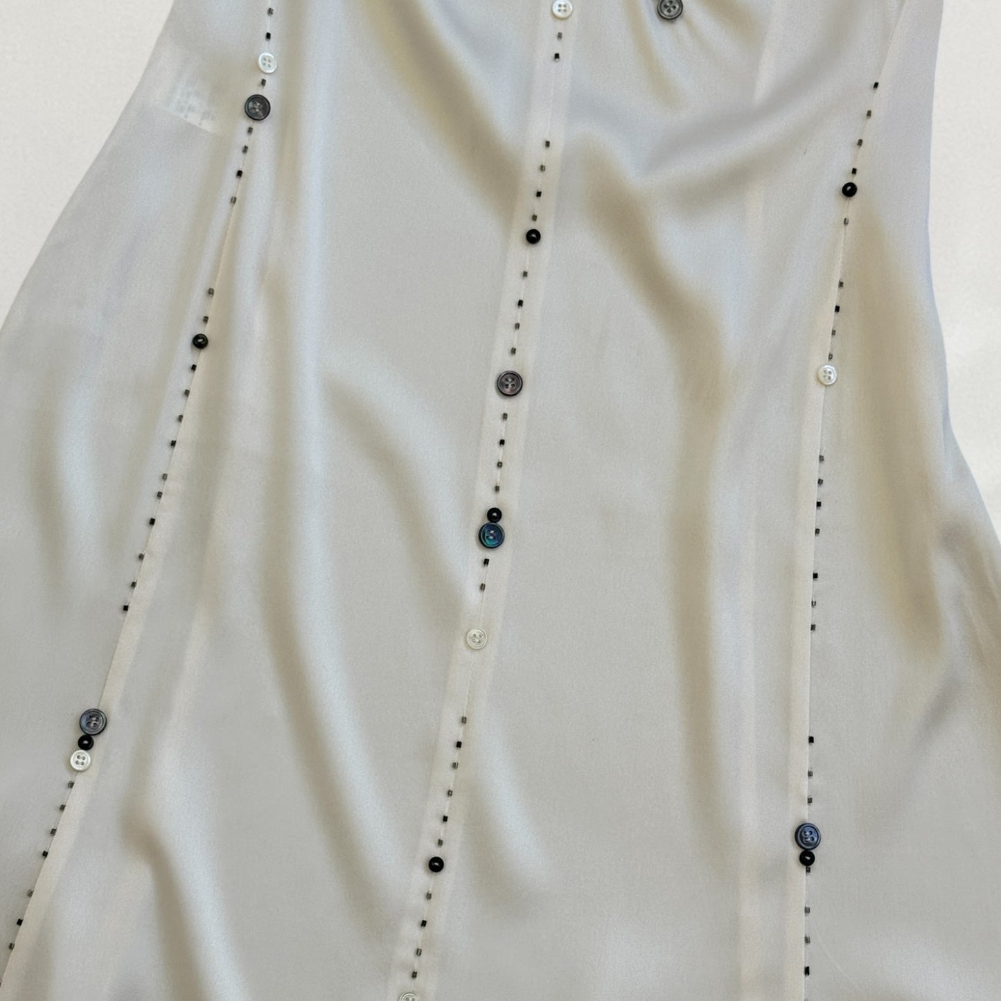 Moschino button detail dress