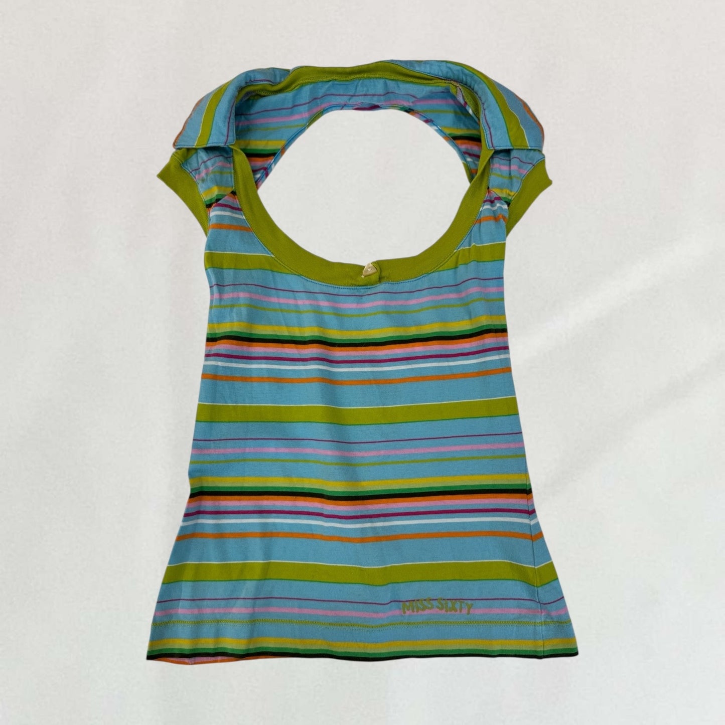 Miss Sixty striped vest