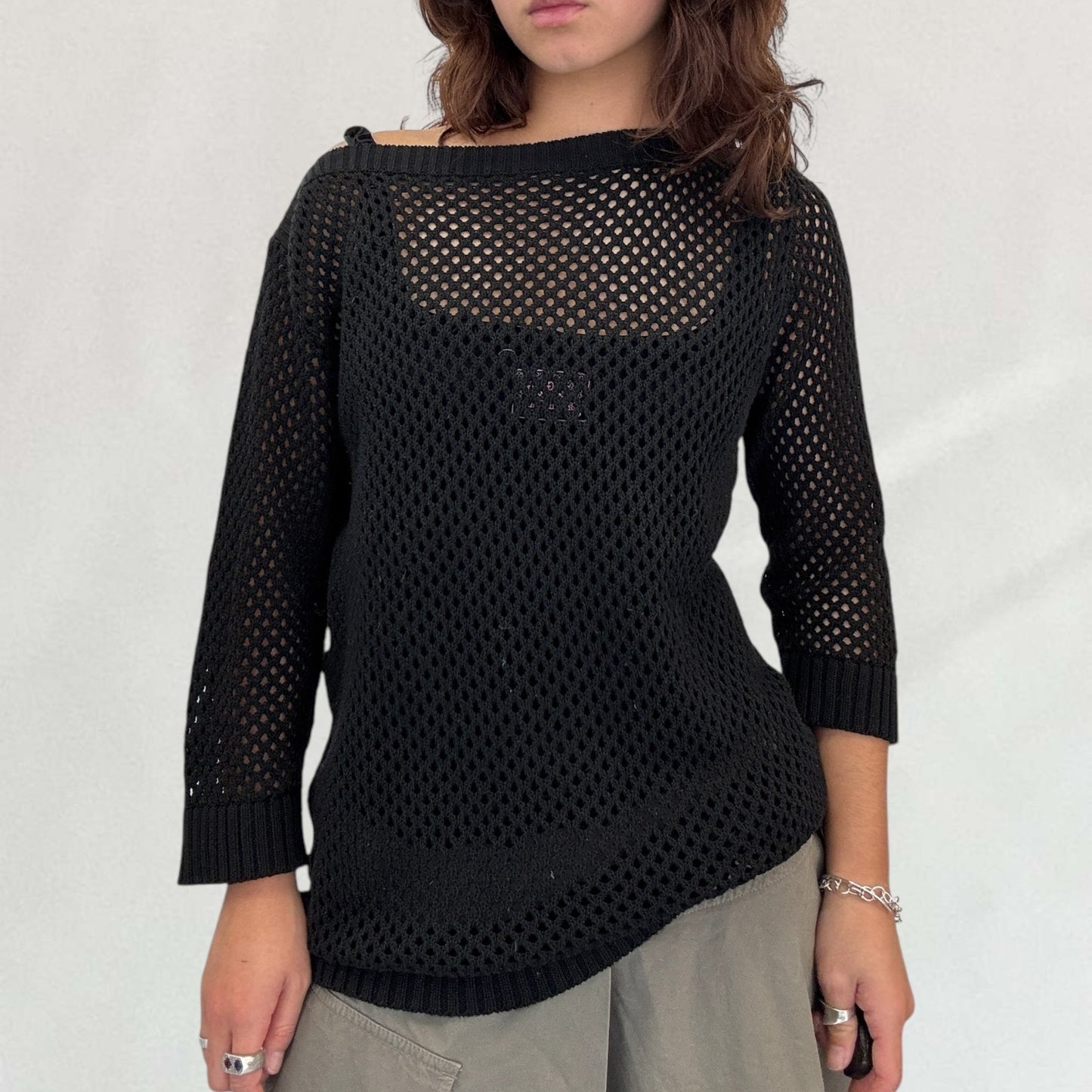 Jean Paul Gaultier netted top/dress