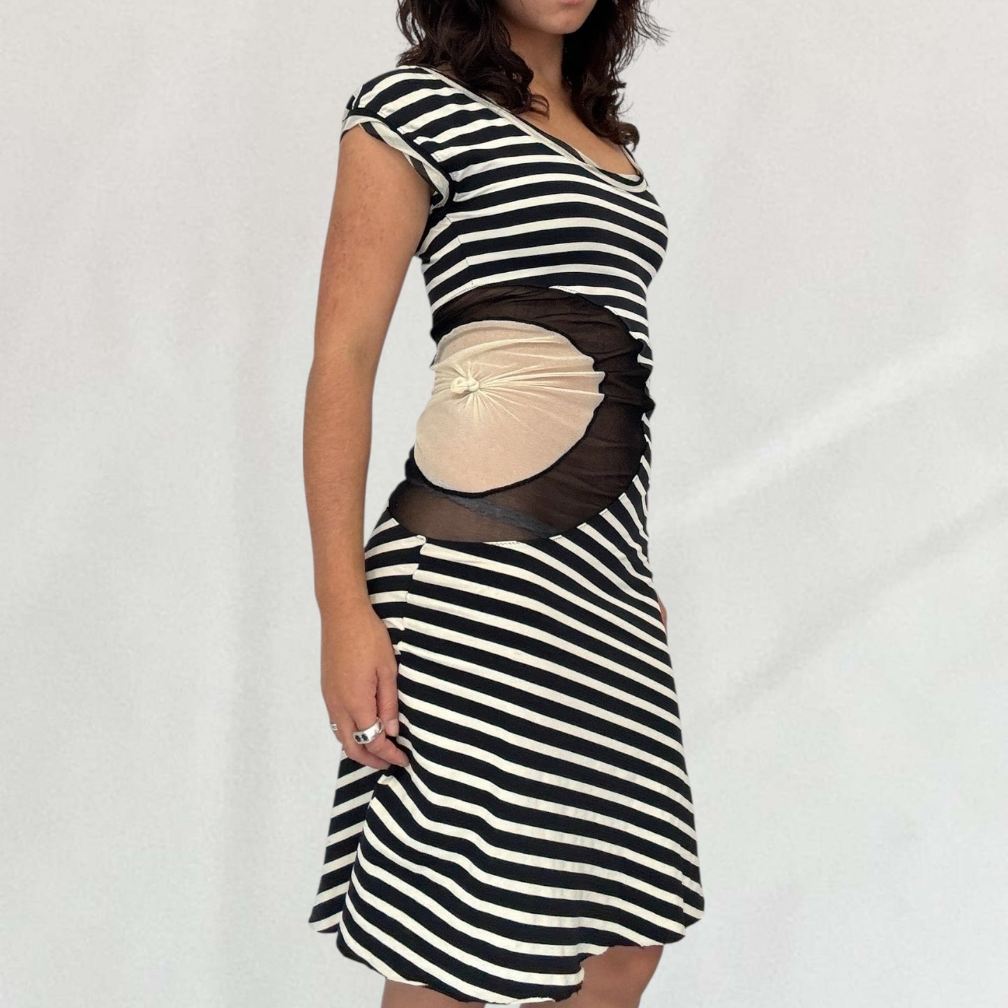 Jean Paul Gaultier striped dress