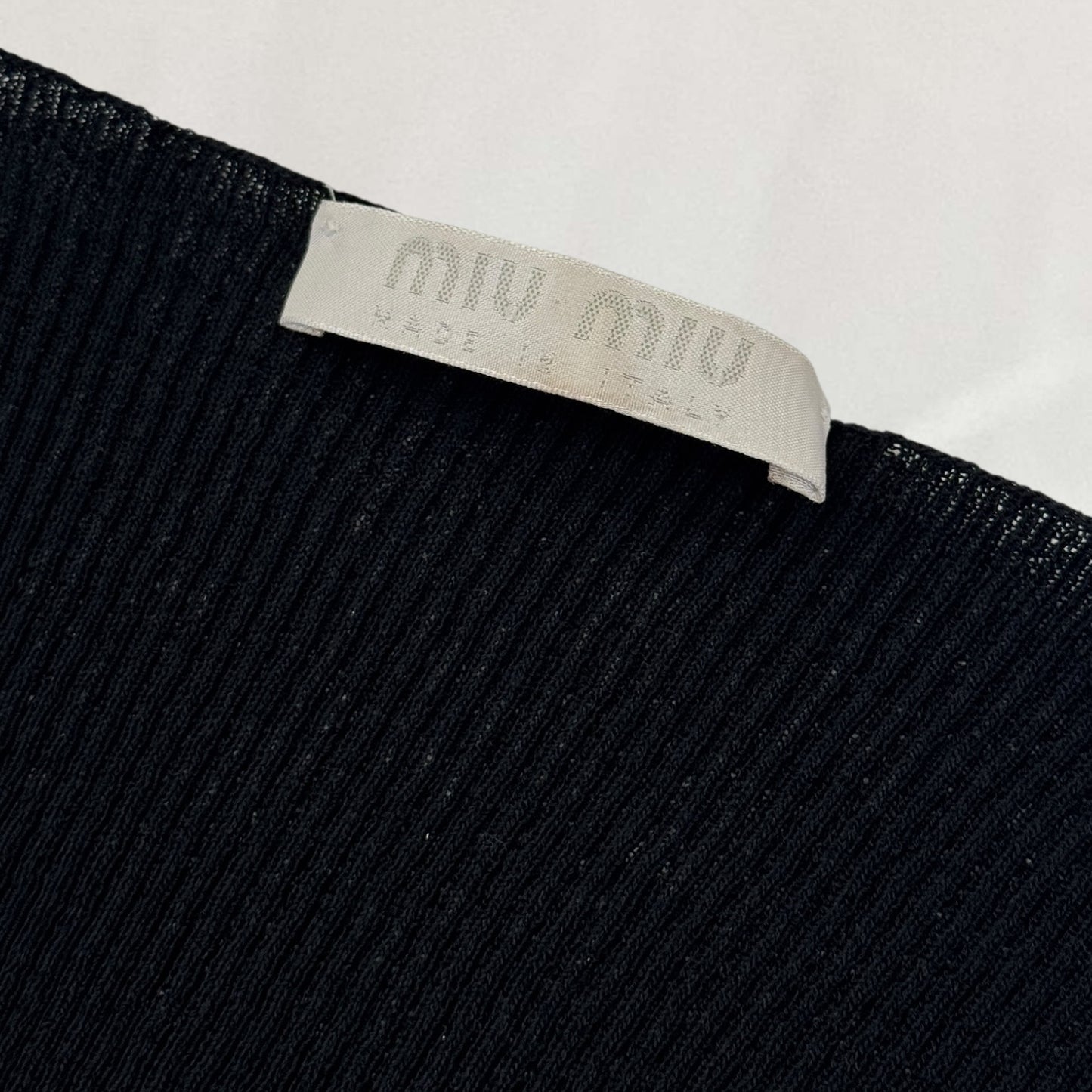 Miu Miu hook-and-eye bolero