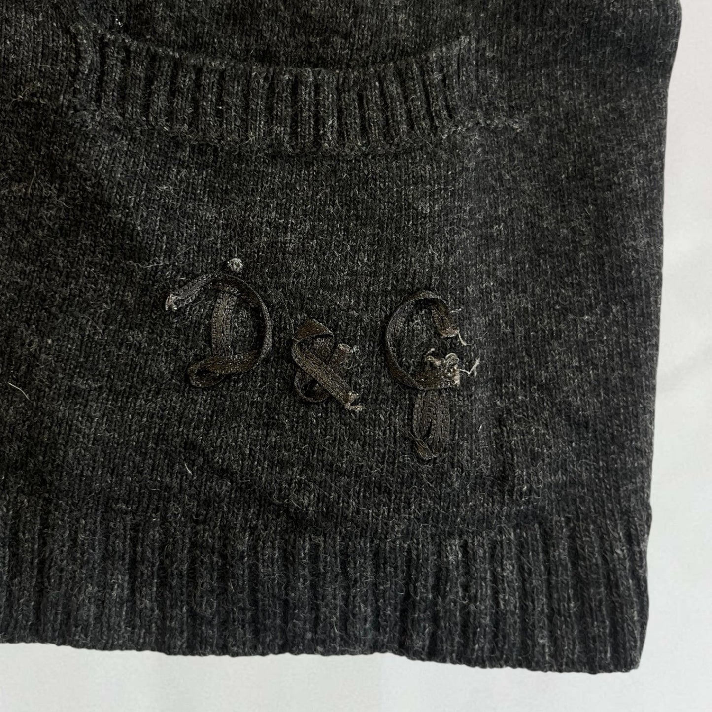 Dolce & Gabbana knitted corset