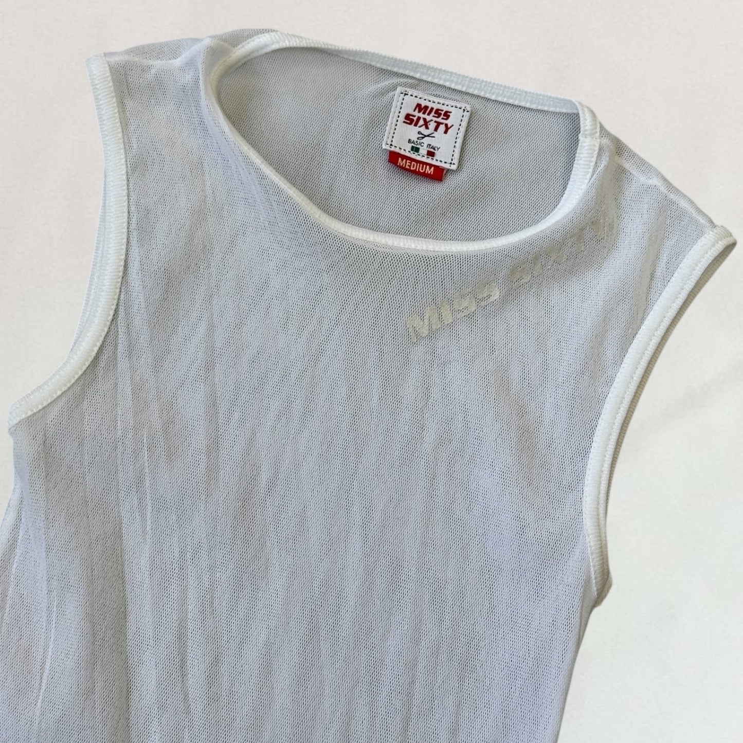 Miss Sixty mesh vest