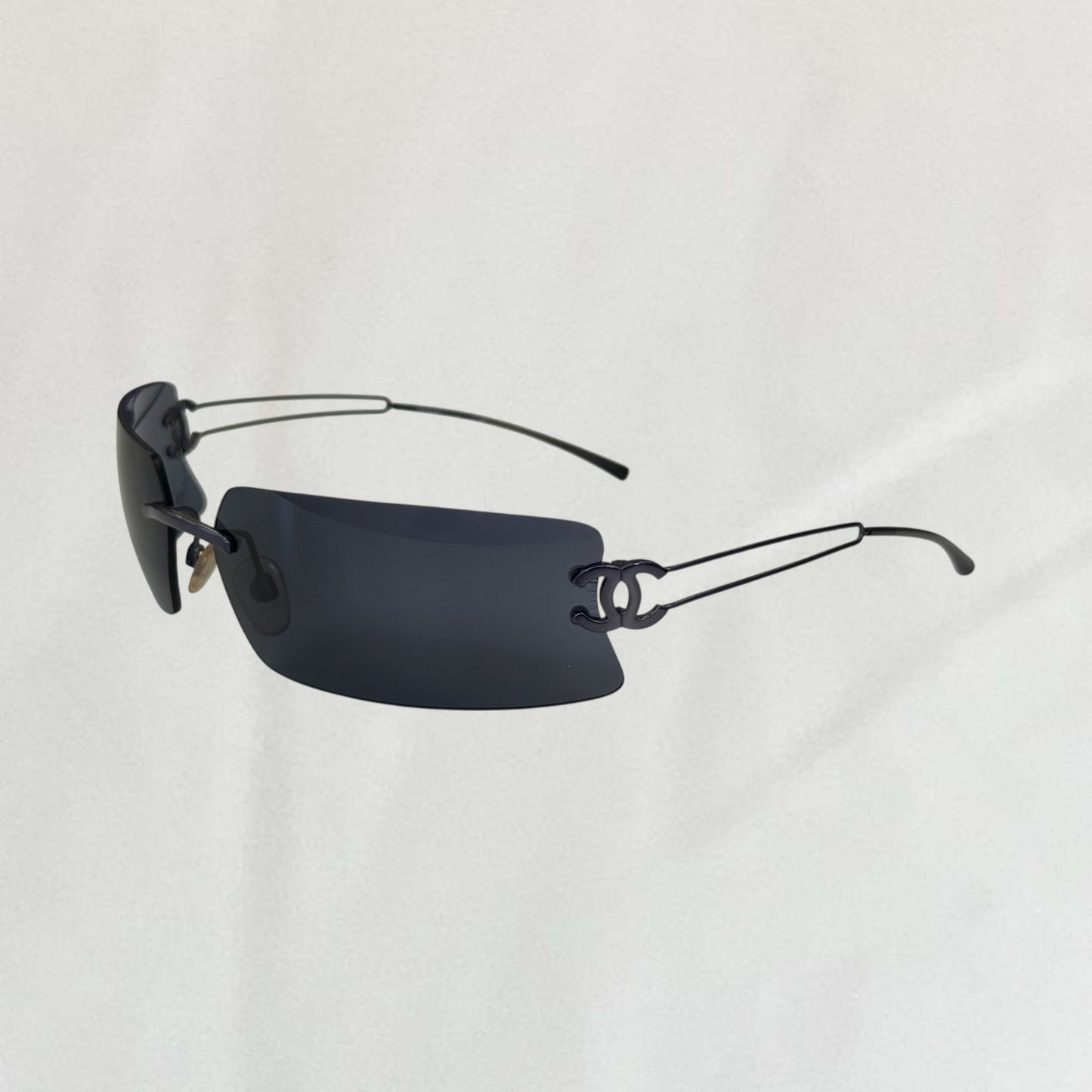 Chanel rimless sunglasses