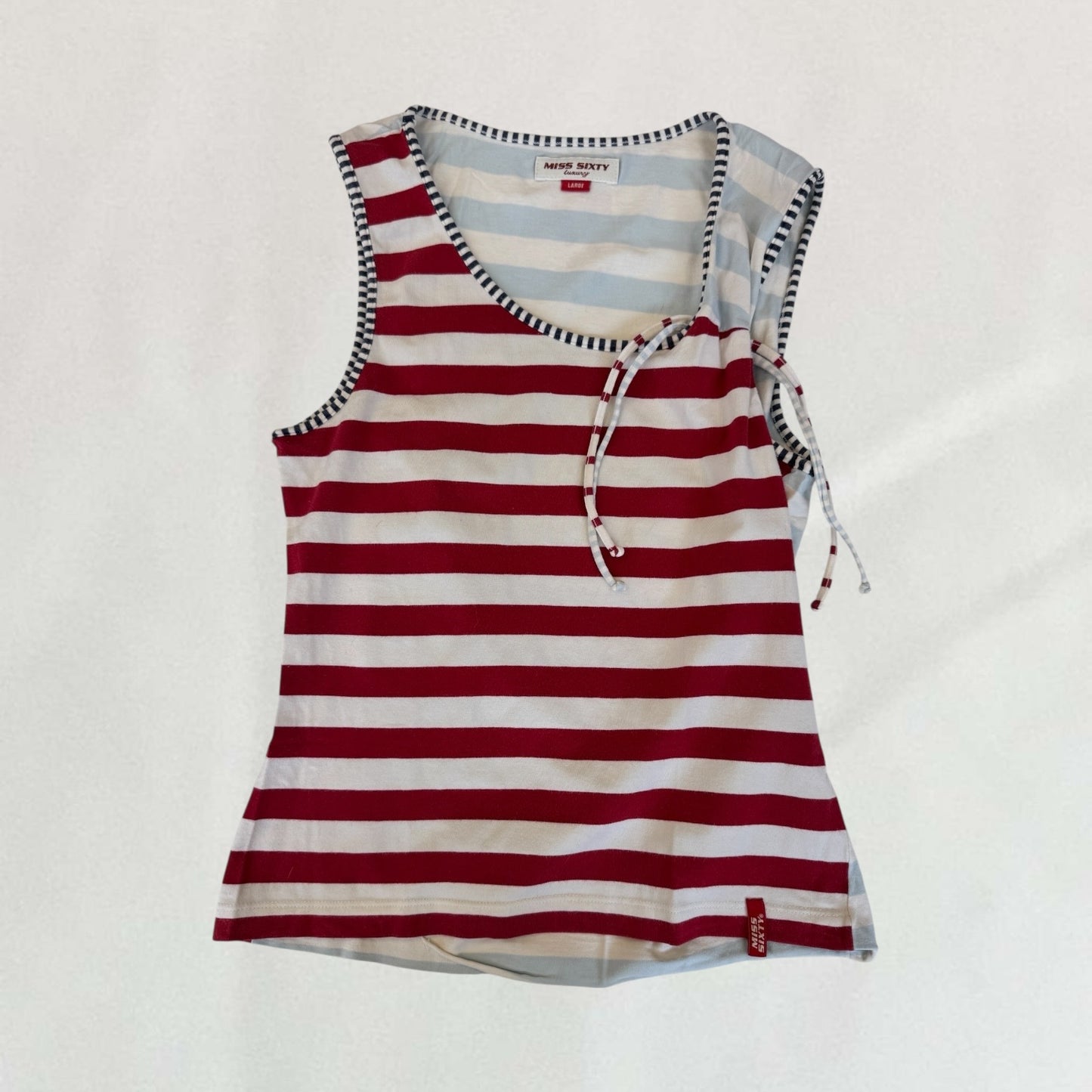 Miss Sixty striped vest