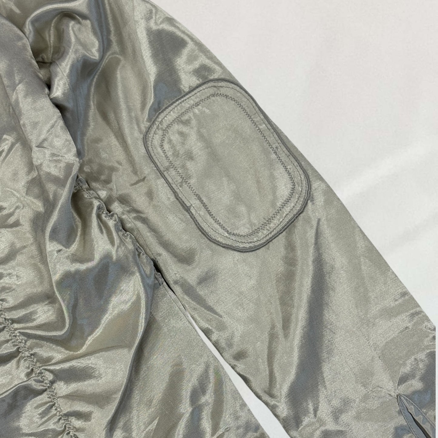 Marithé + François Girbaud satin shirt