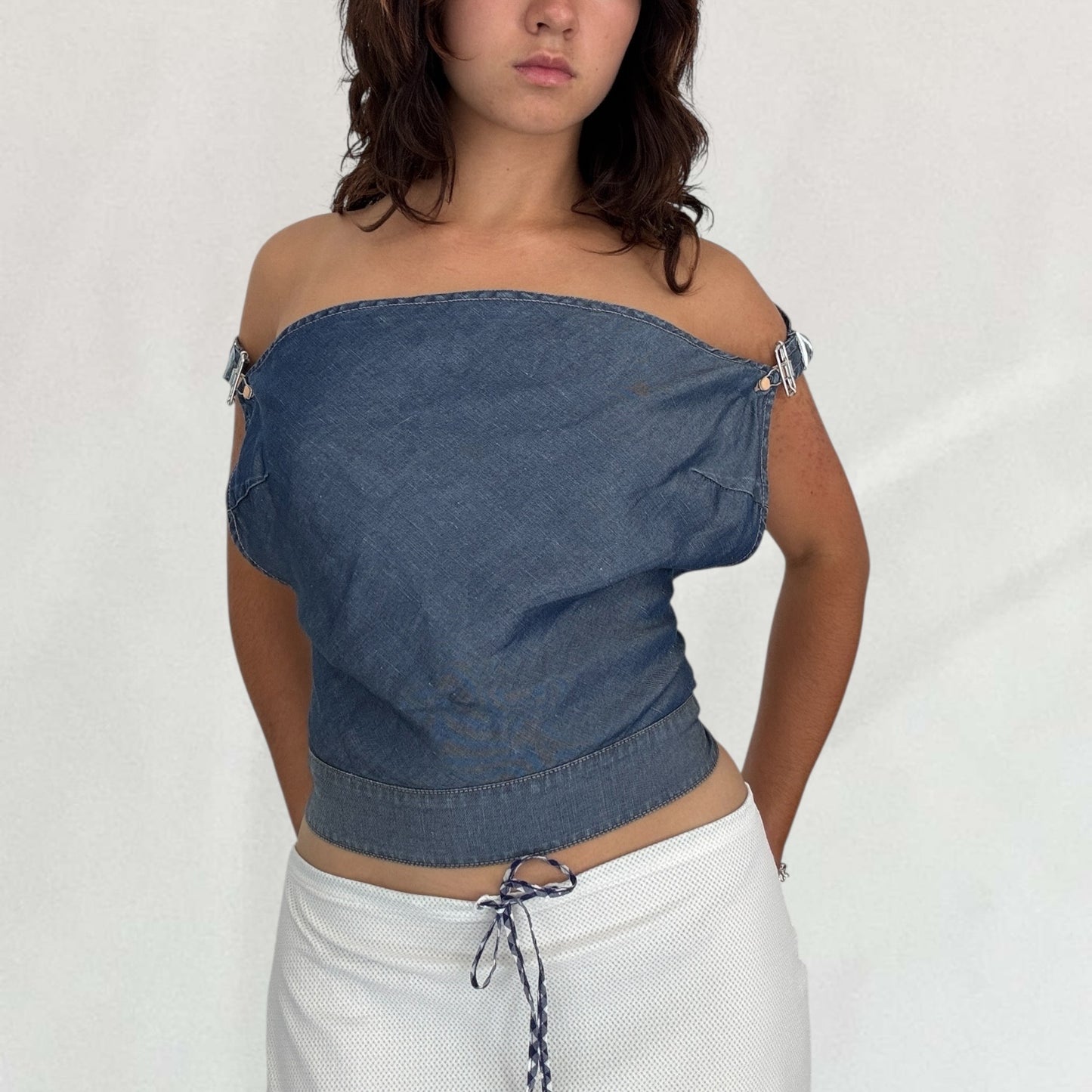 Jean Paul Gaultier cowl neck top