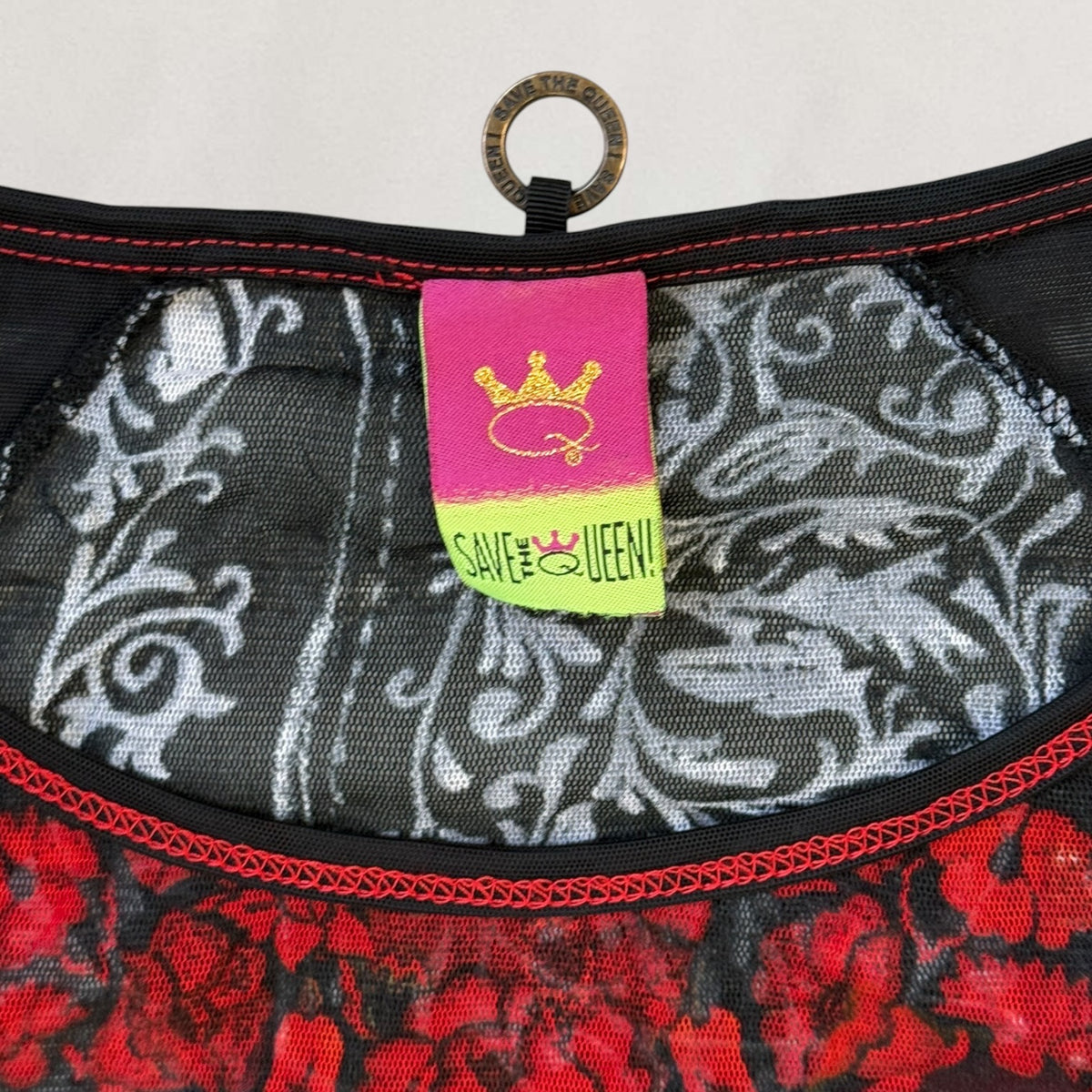 Save The Queen mesh T-shirt