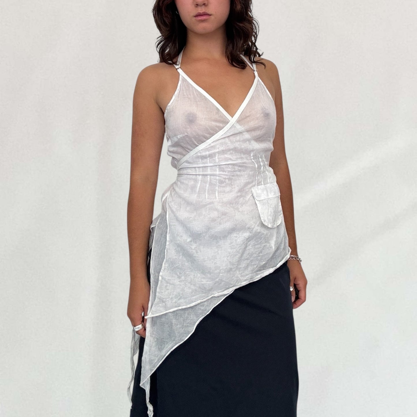 Cop Copine asymmetric cami