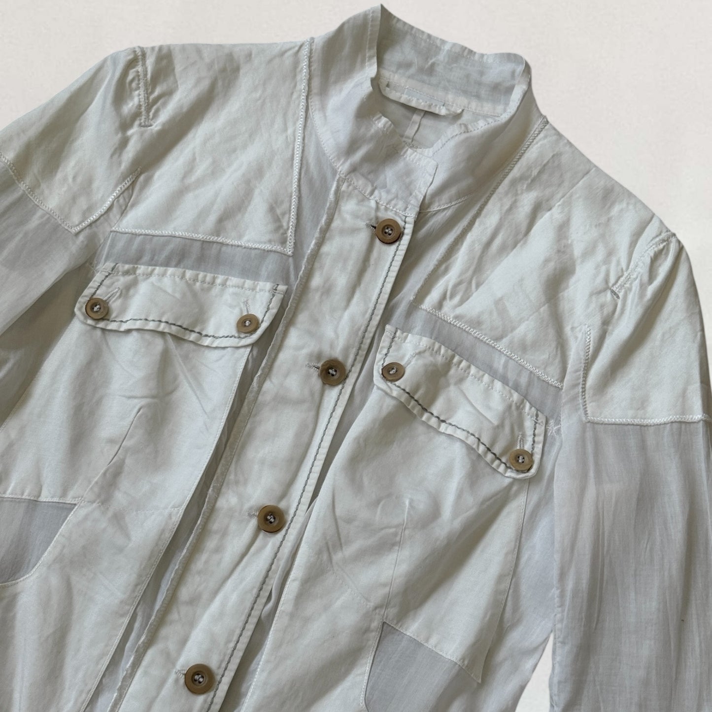 Marithé + François Girbaud button-up jacket