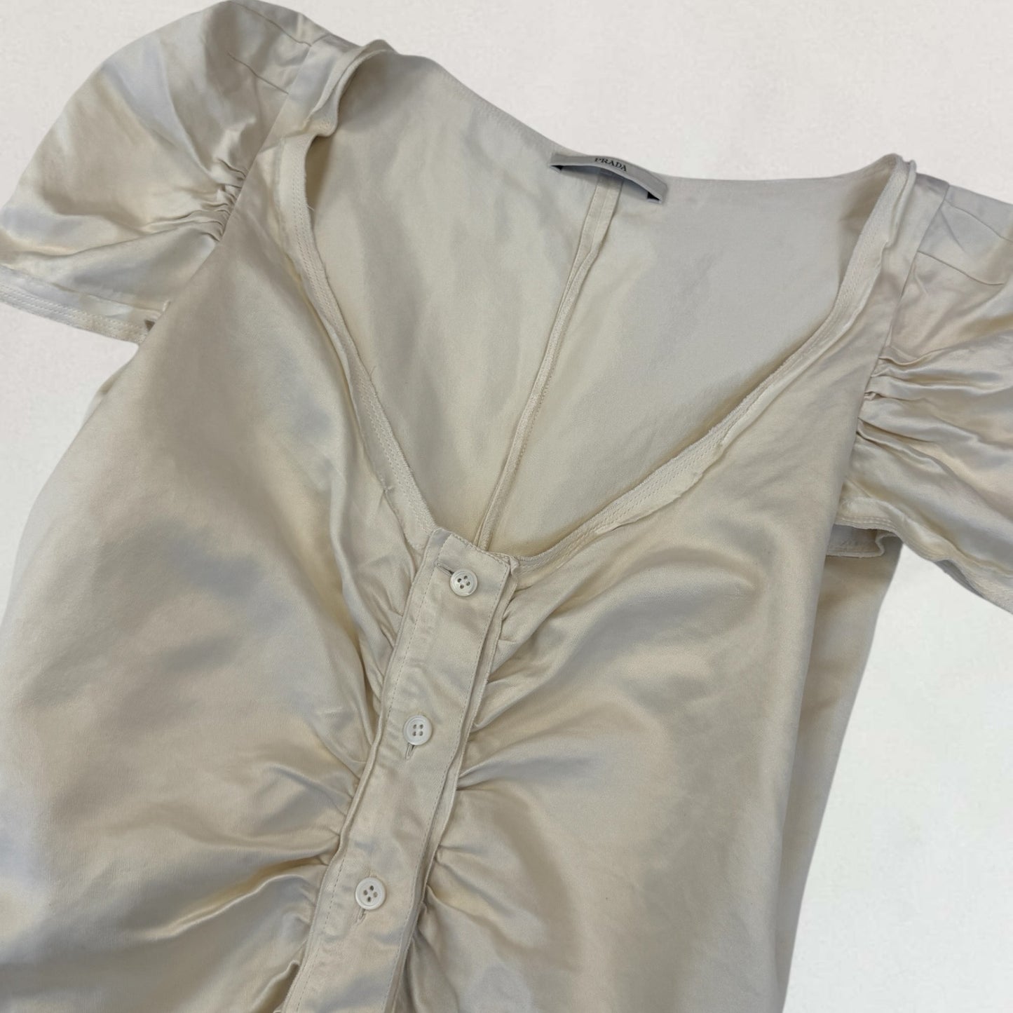 Prada silk blouse