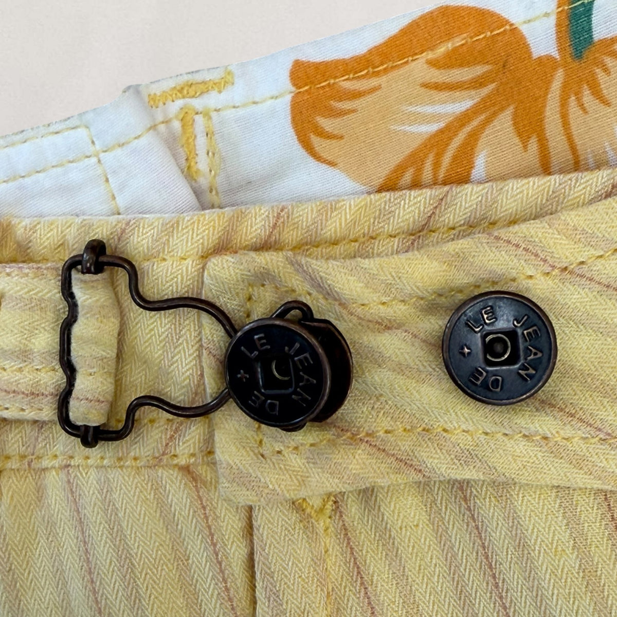 Marithé + François Girbaud buckle detail trousers