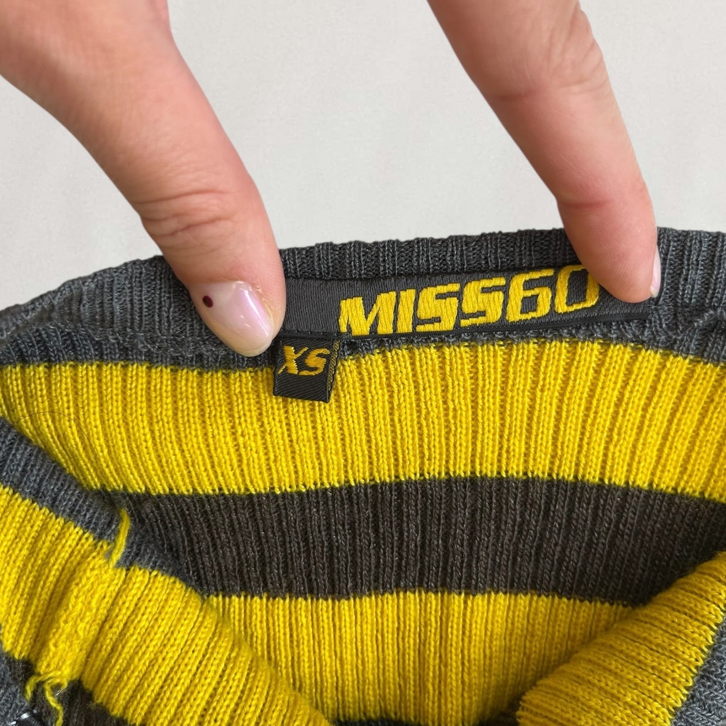 Miss Sixty striped bandeau
