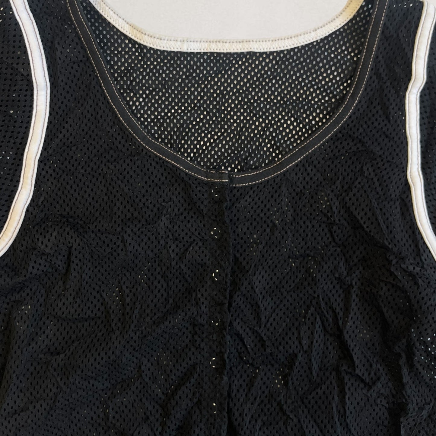 Marithé + François Girbaud netted cardigan
