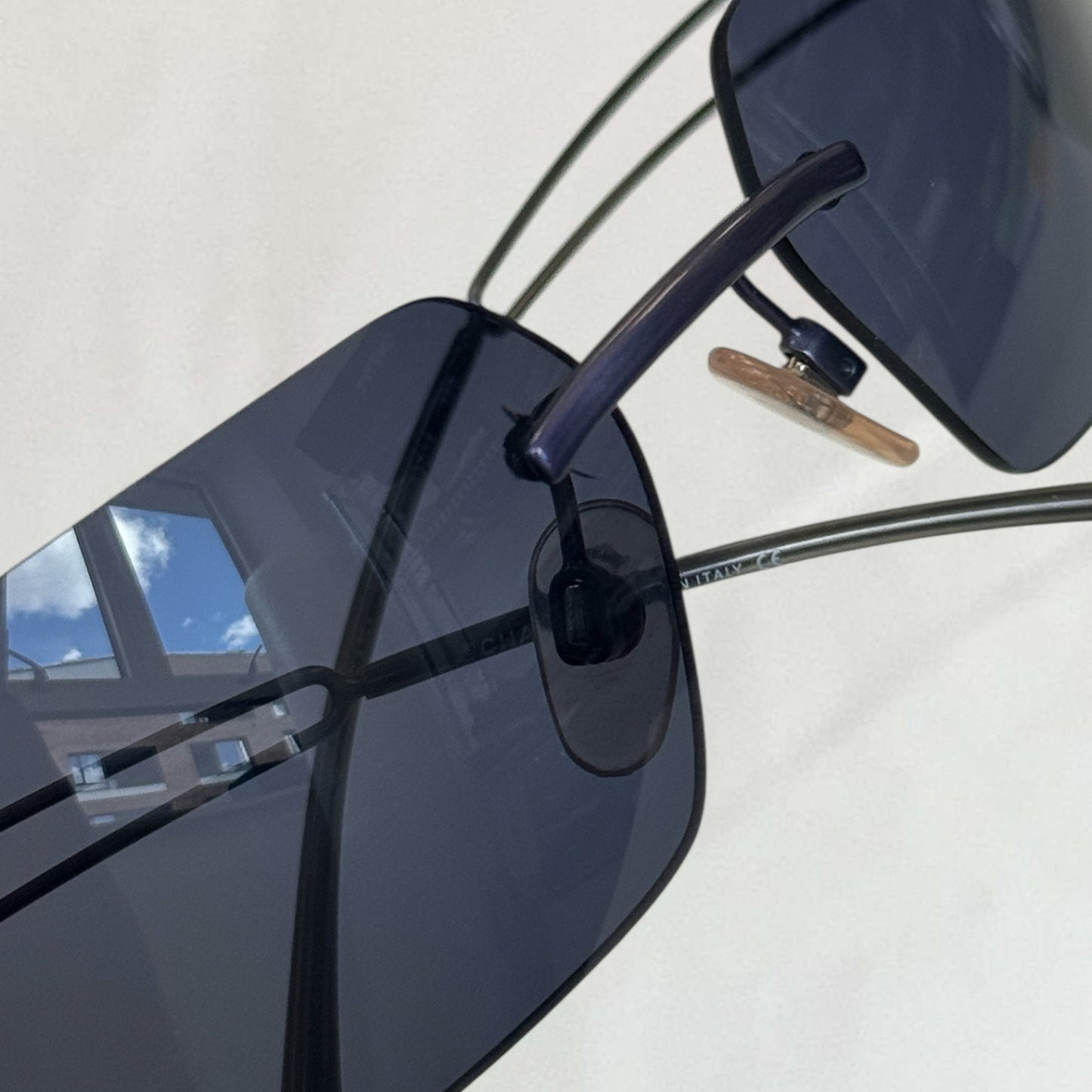 Chanel rimless sunglasses
