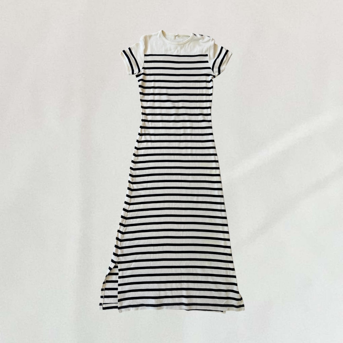 Jean-Paul Gaultier striped maxi dress