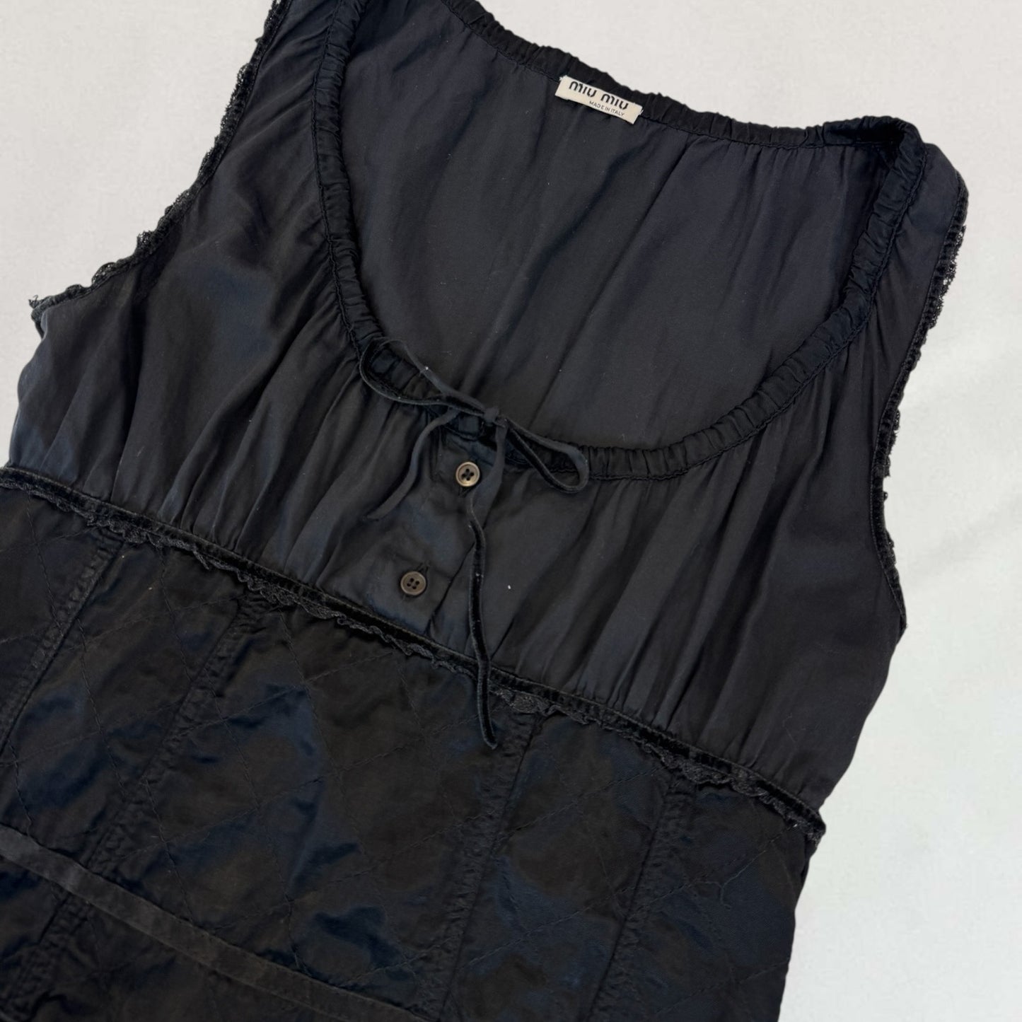 Miu Miu satin top